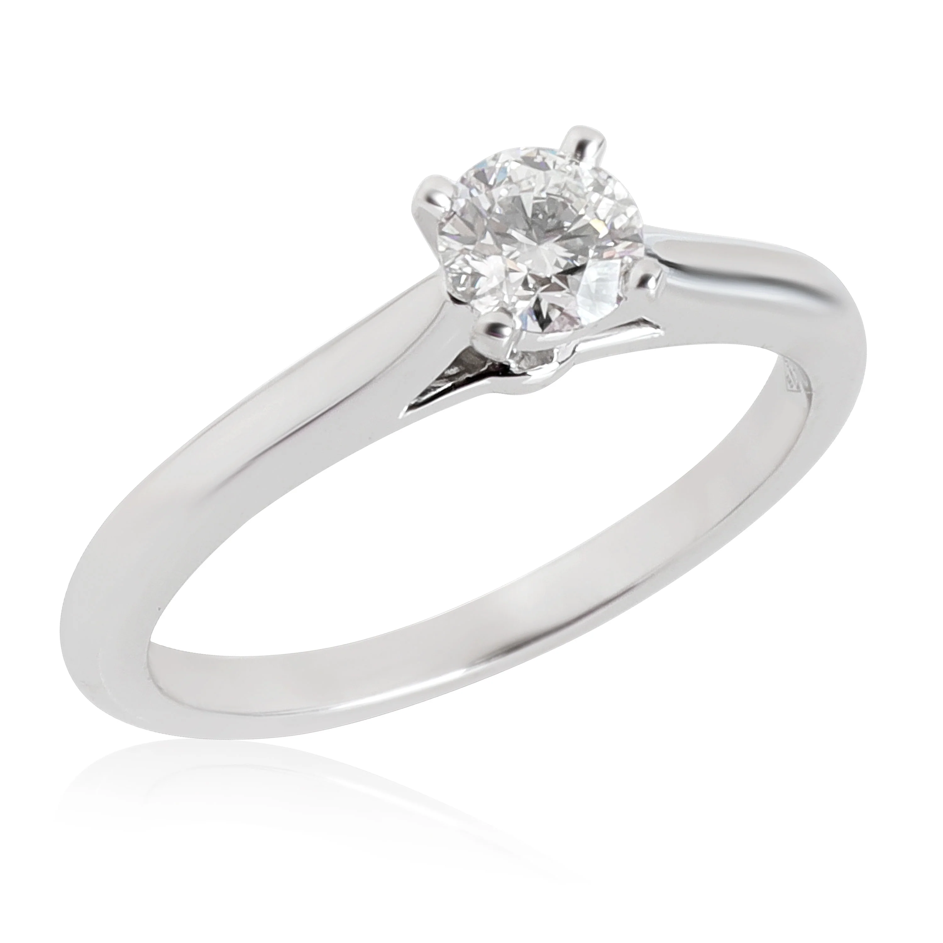 Cartier 1895 Diamond Engagement Ring in Platinum (0.33 CTW G/VVS1 ) - Image 3