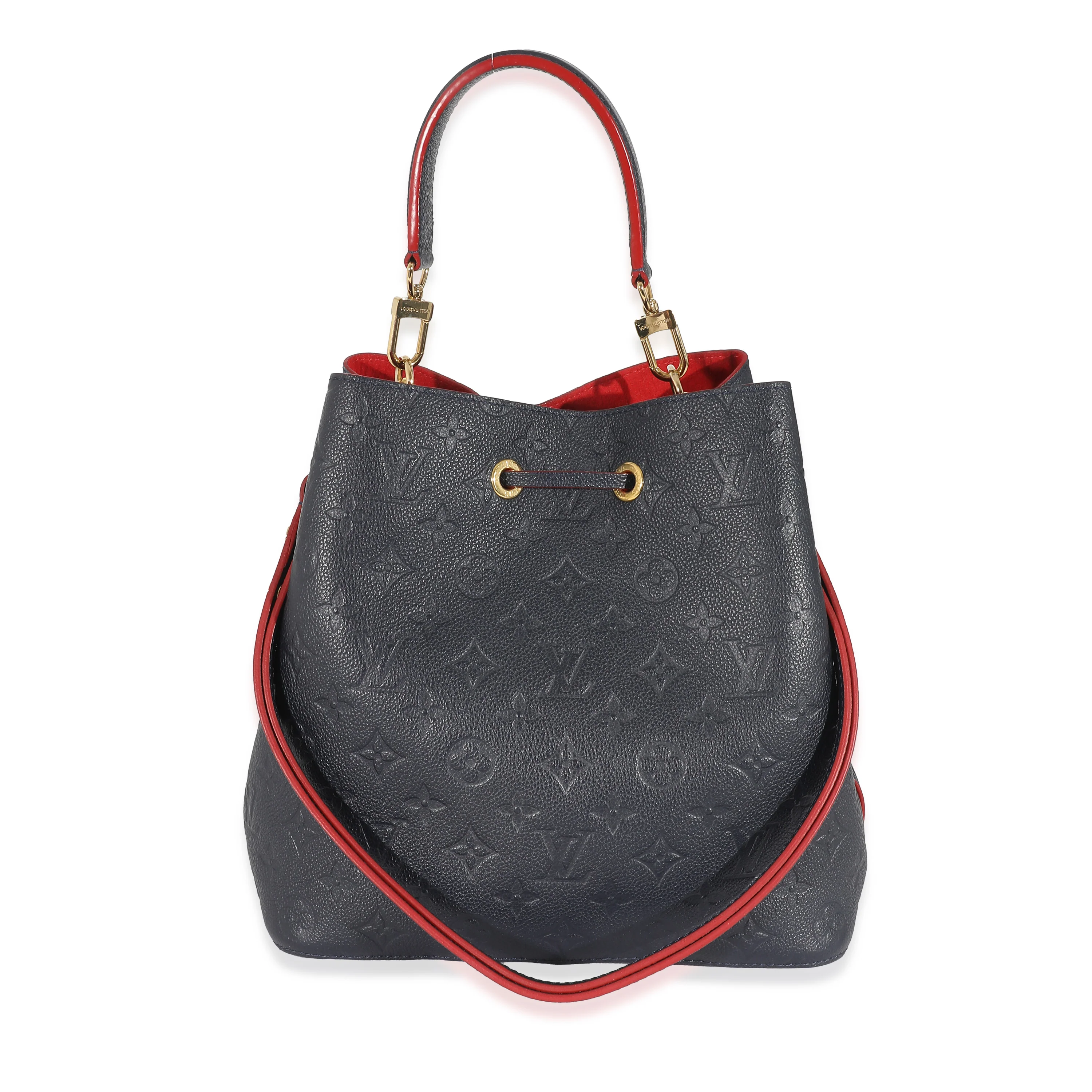 Louis Vuitton Marine Rouge Monogram Empreinte NéoNoé MM - Image 4