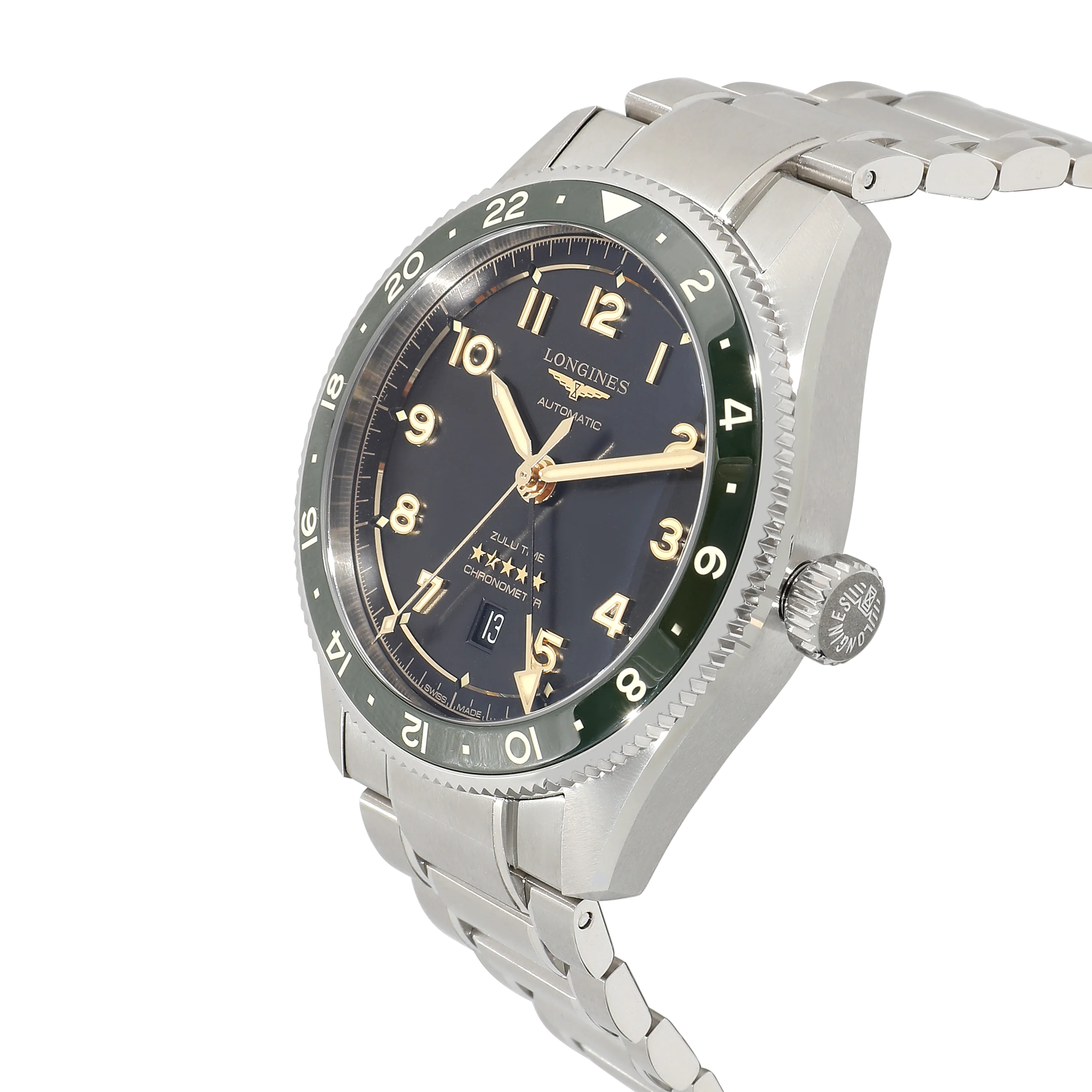 Longines Spirit Zulu Time L3.812.4.63.6 Mens Watch in Stainless Steel - Image 3