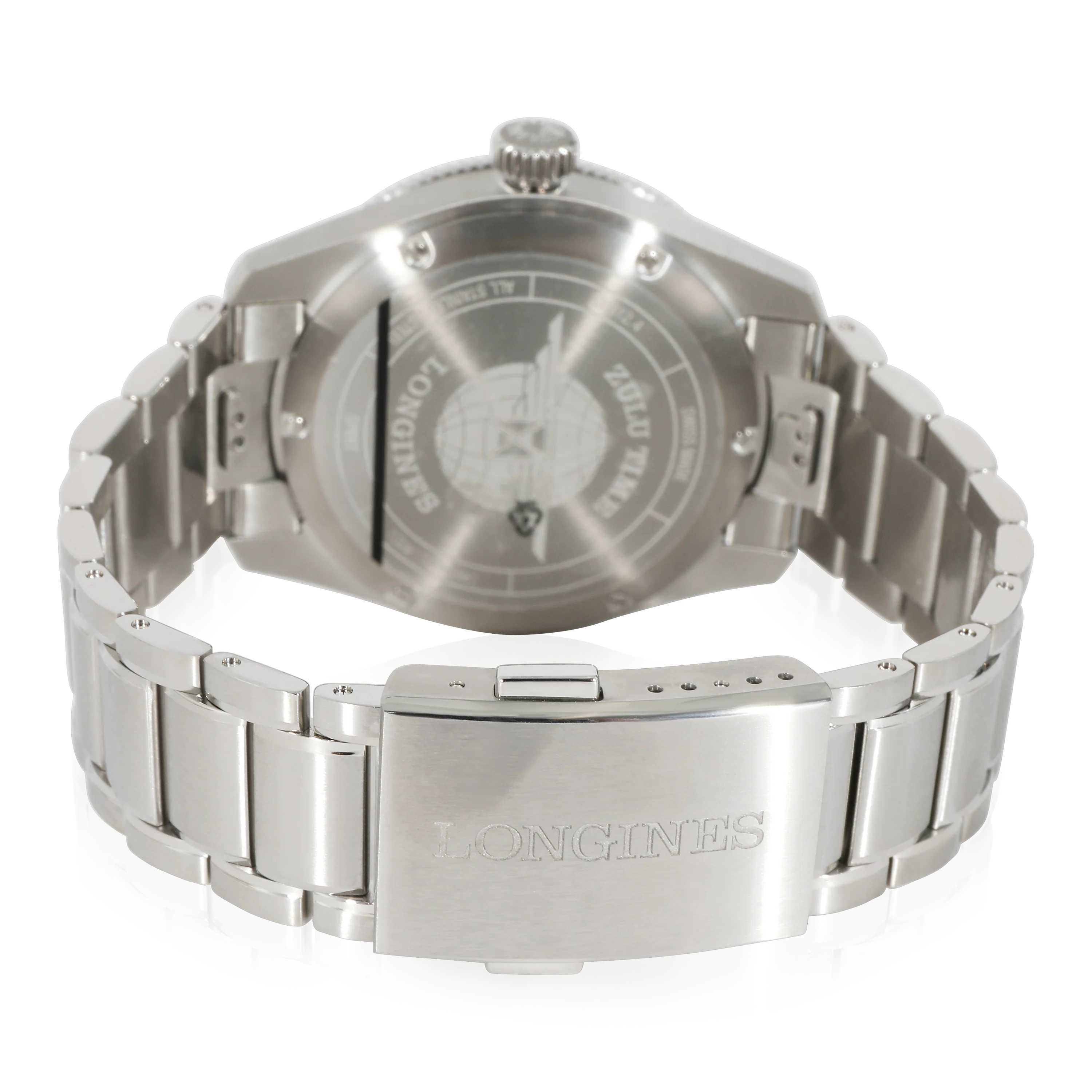 Longines Spirit Zulu Time L3.812.4.63.6 Mens Watch in Stainless Steel - Image 4