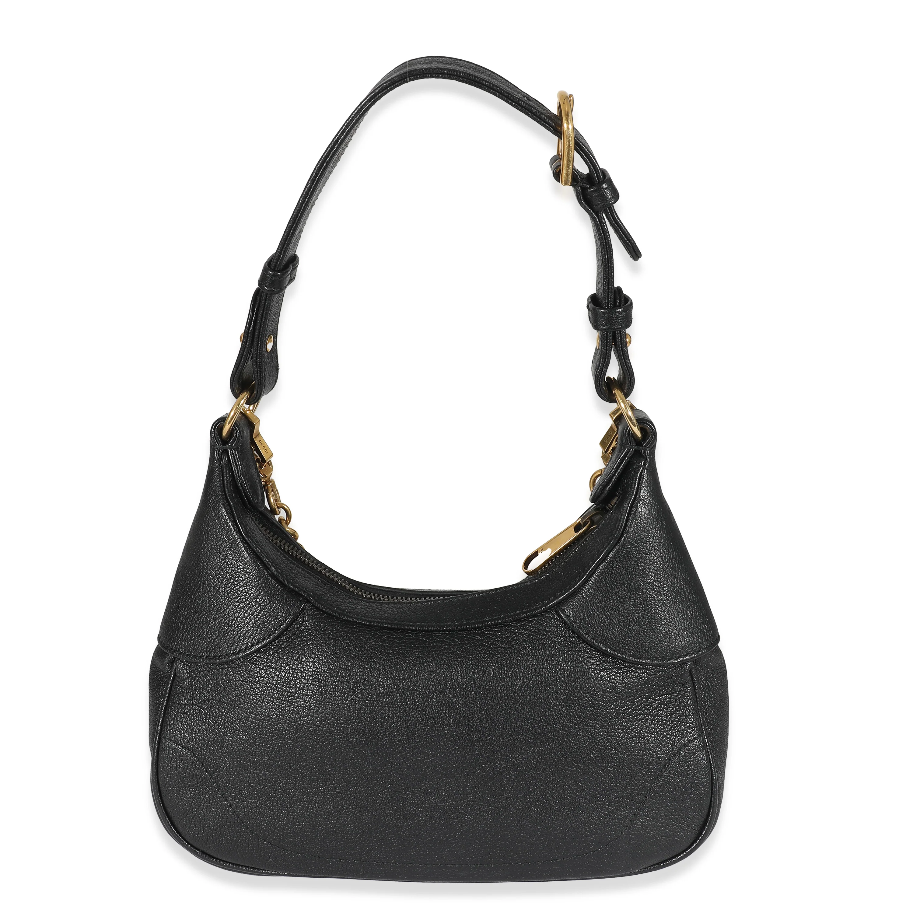 Gucci Black Goatskin Small Aphrodite Shoulder Bag - Image 3