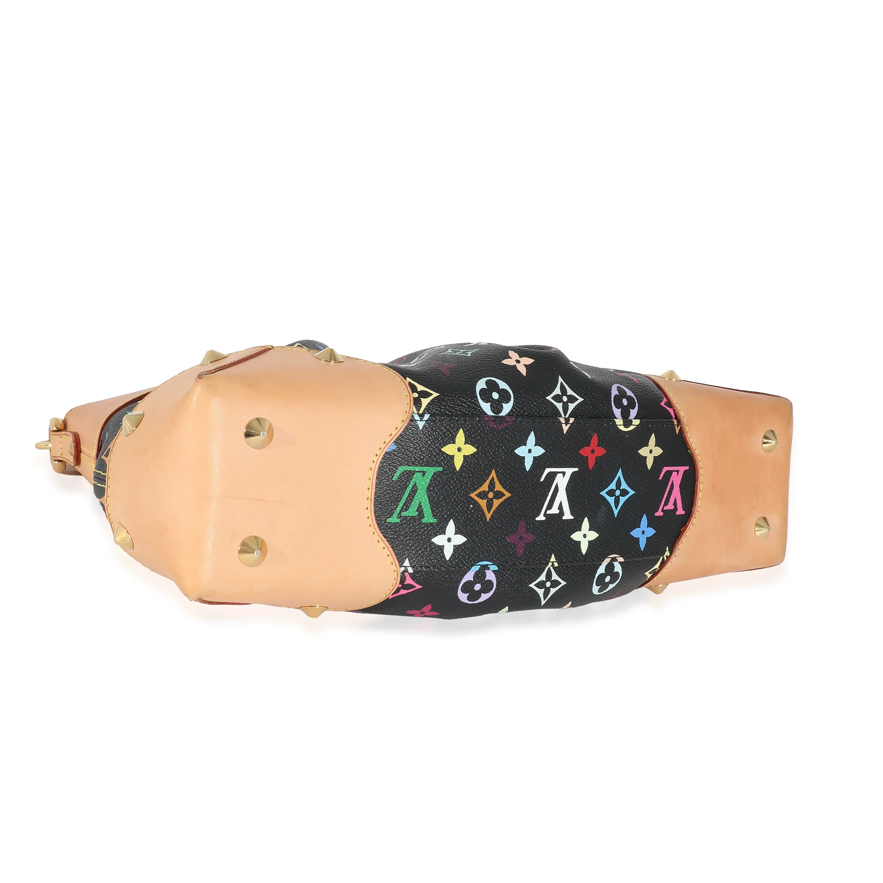 Louis Vuitton Black Multicolor Canvas Judy MM - Image 5