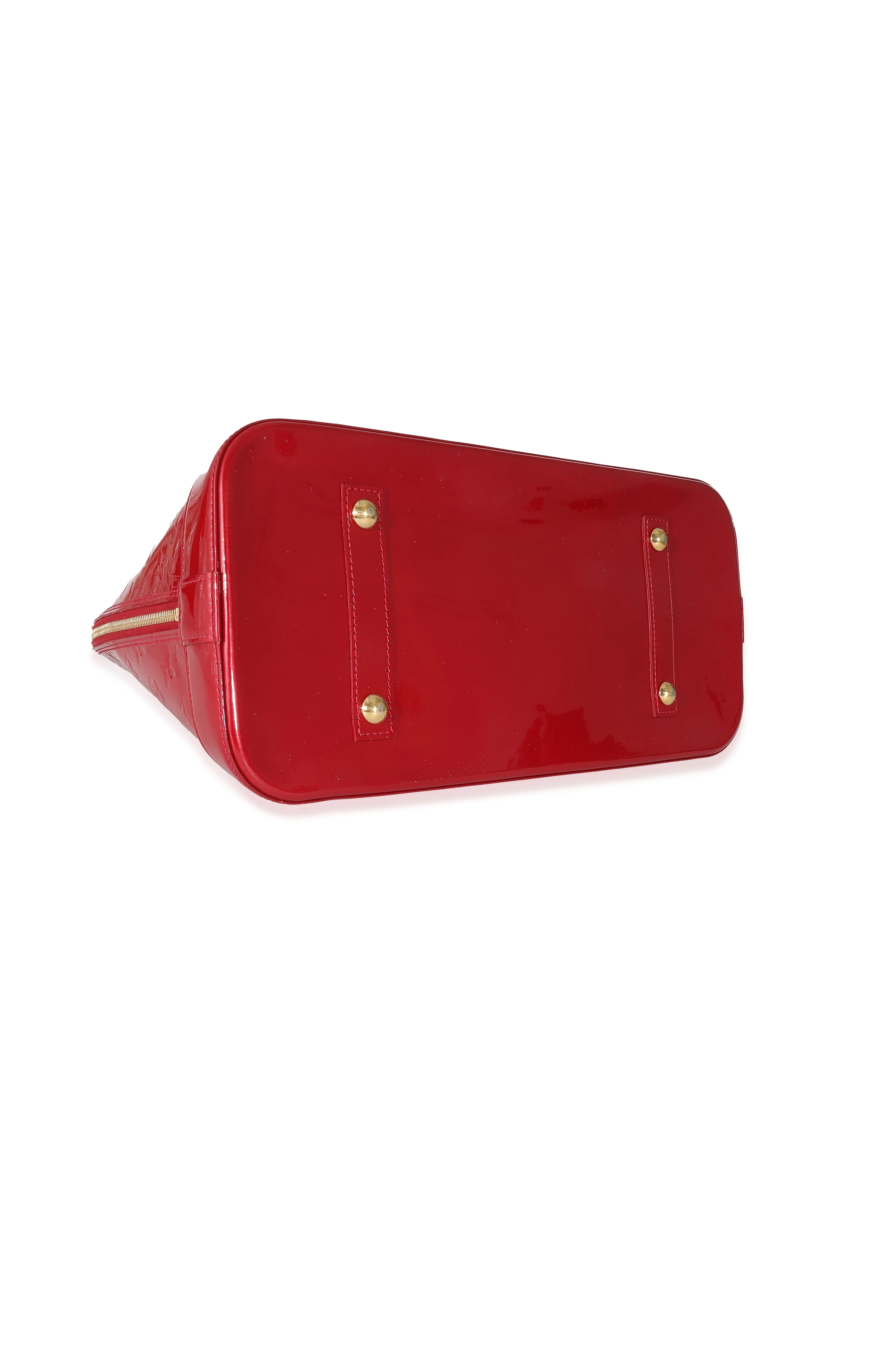 Louis Vuitton Red Vernis Alma GM - Image 4