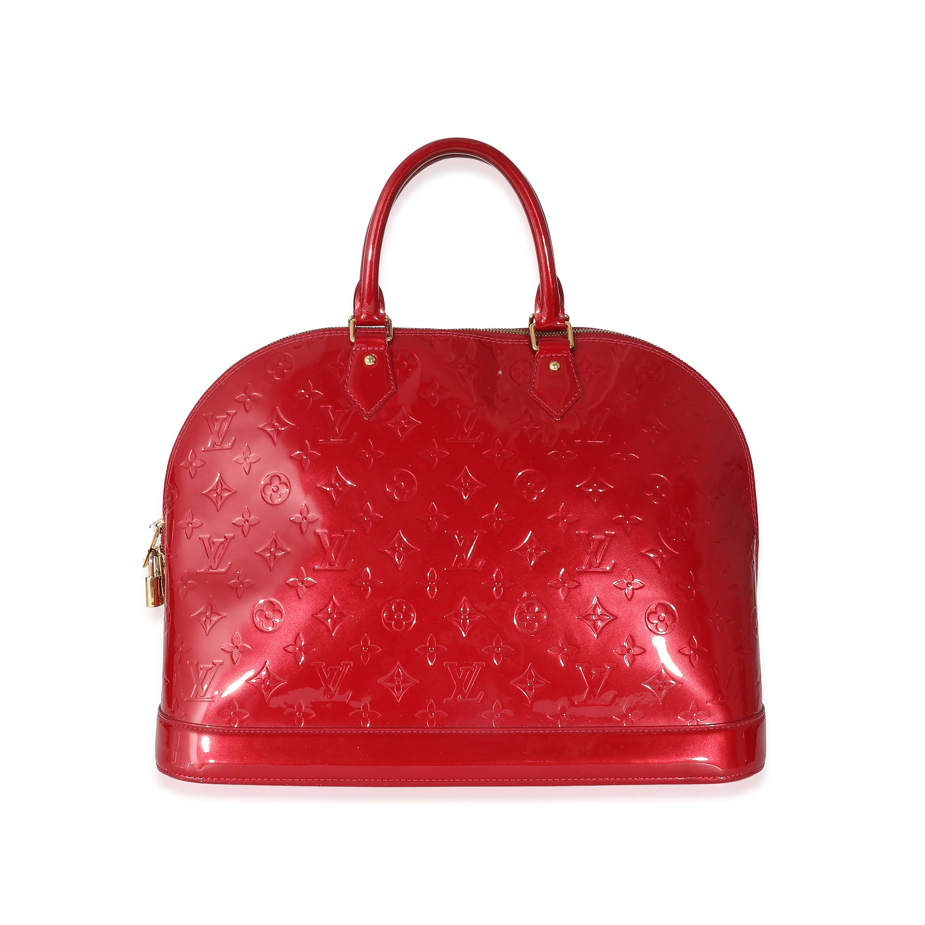 Louis Vuitton Red Vernis Alma GM - Image 5