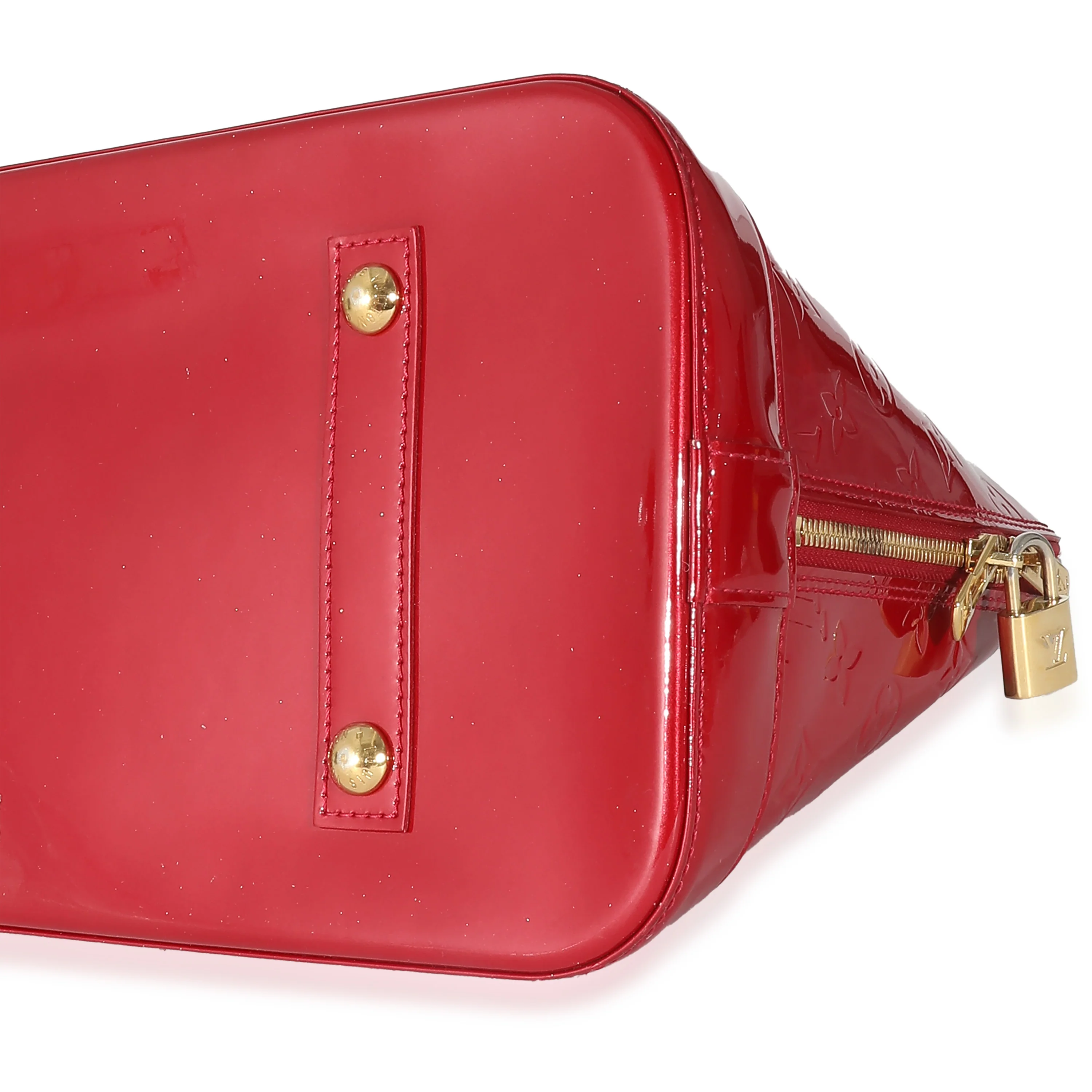 Louis Vuitton Red Vernis Alma GM - Image 6