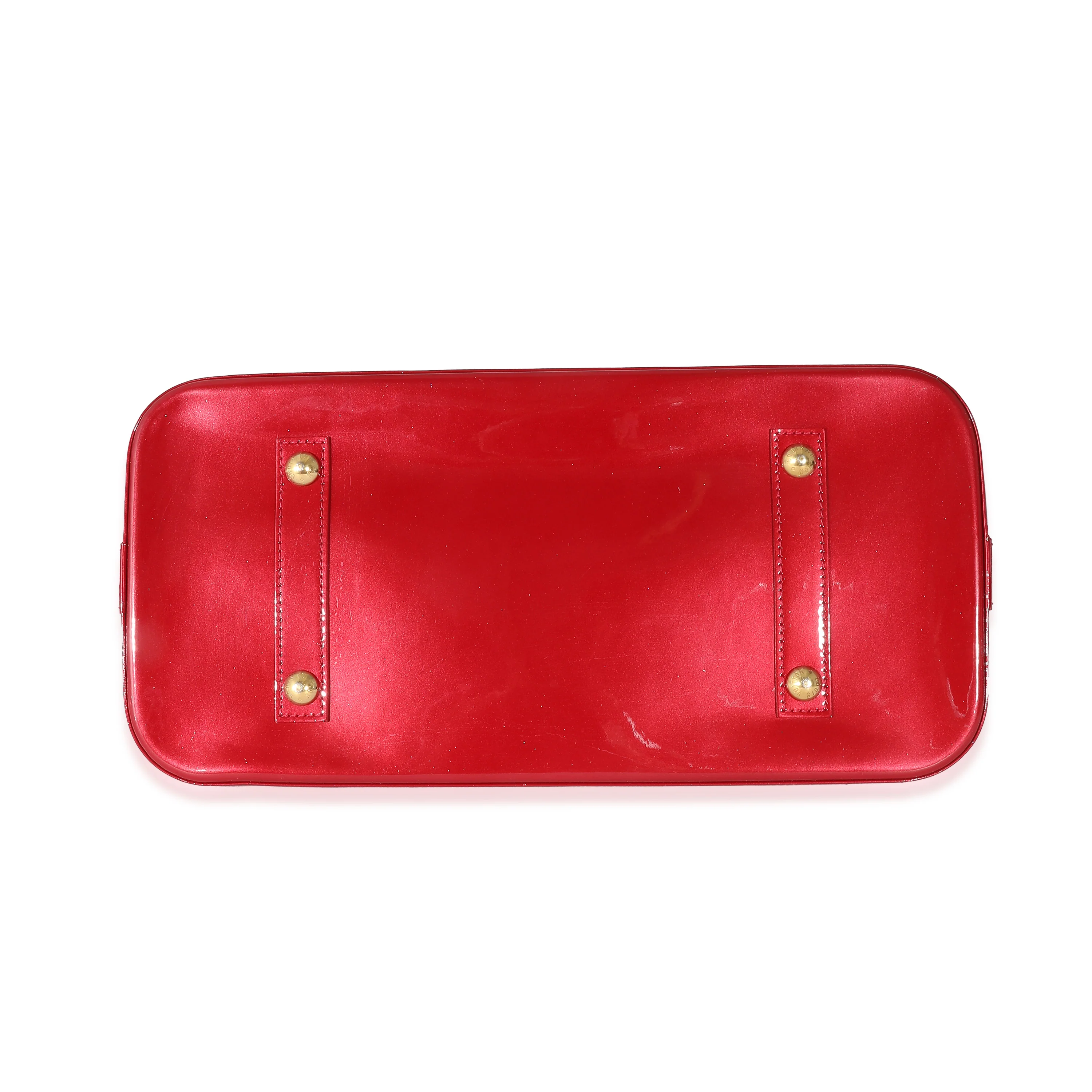 Louis Vuitton Red Vernis Alma GM - Image 7