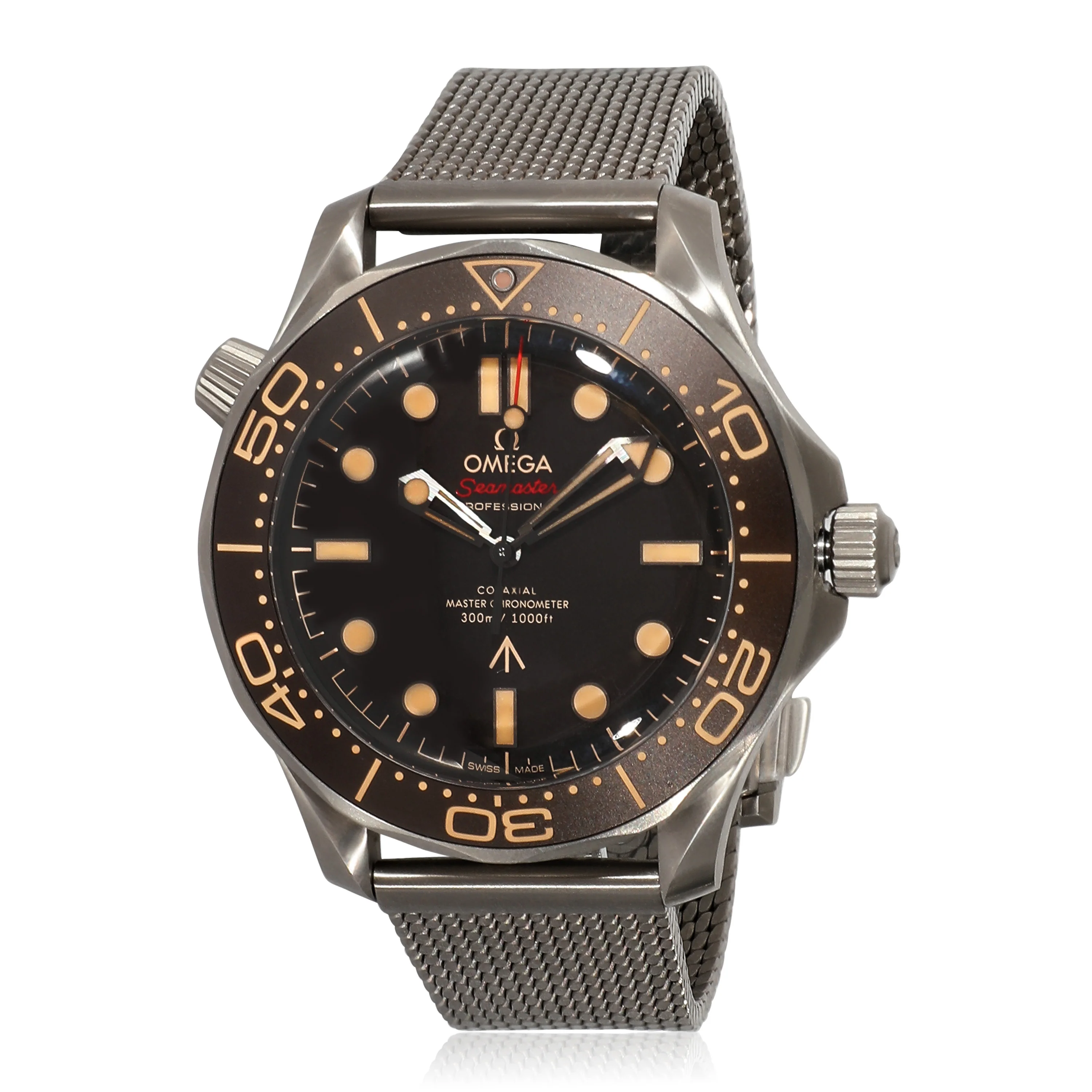 Omega Seamaster 007 No Time To Die 210.90.42.20.01.001 Mens Watch in  Titaniu