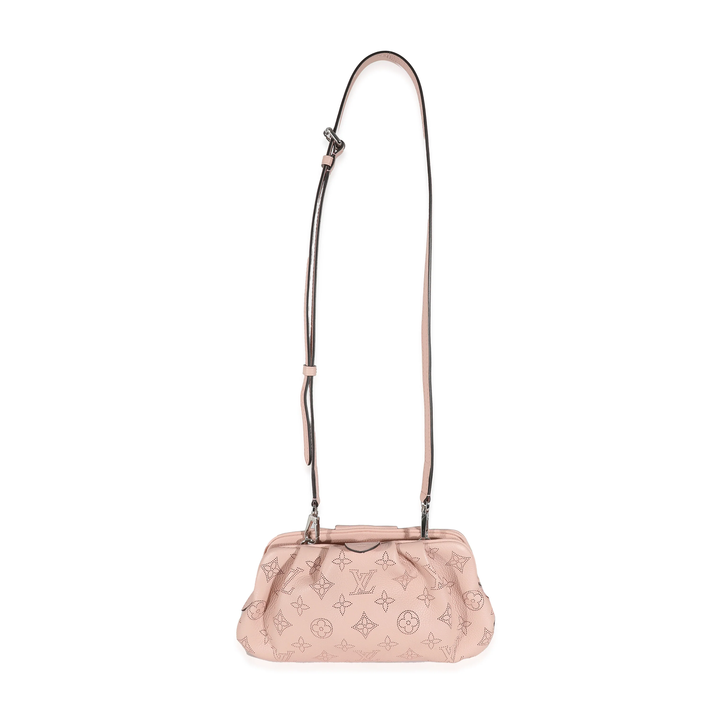 Louis Vuitton Magnolia Mahina Scala Mini Pouch - Image 8