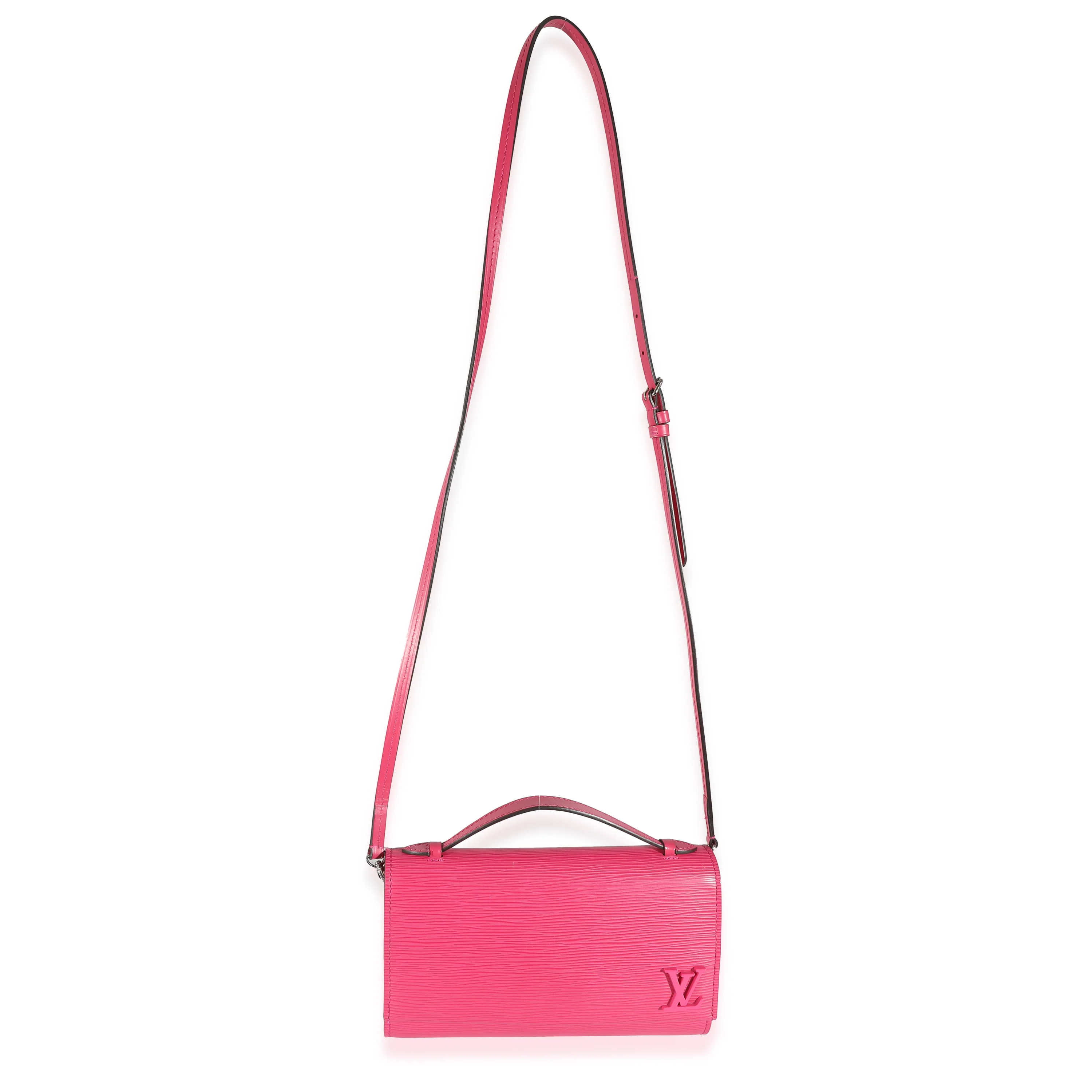 Louis Vuitton Hot Pink Epi Clery Pochette - Image 5