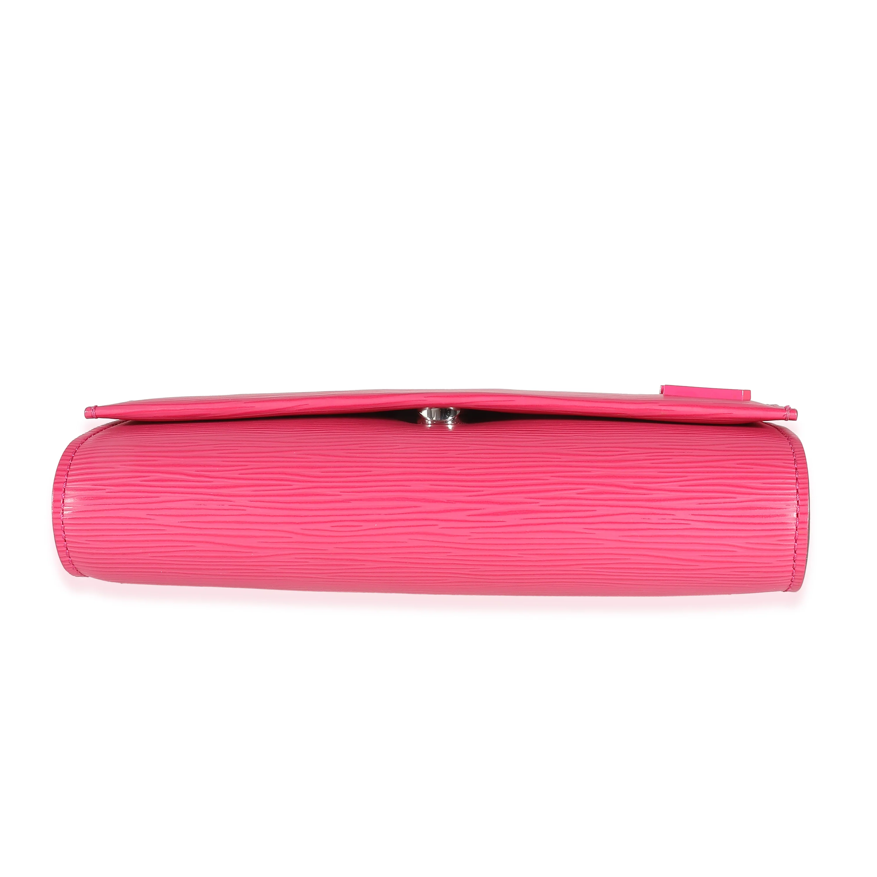 Louis Vuitton Hot Pink Epi Clery Pochette - Image 7