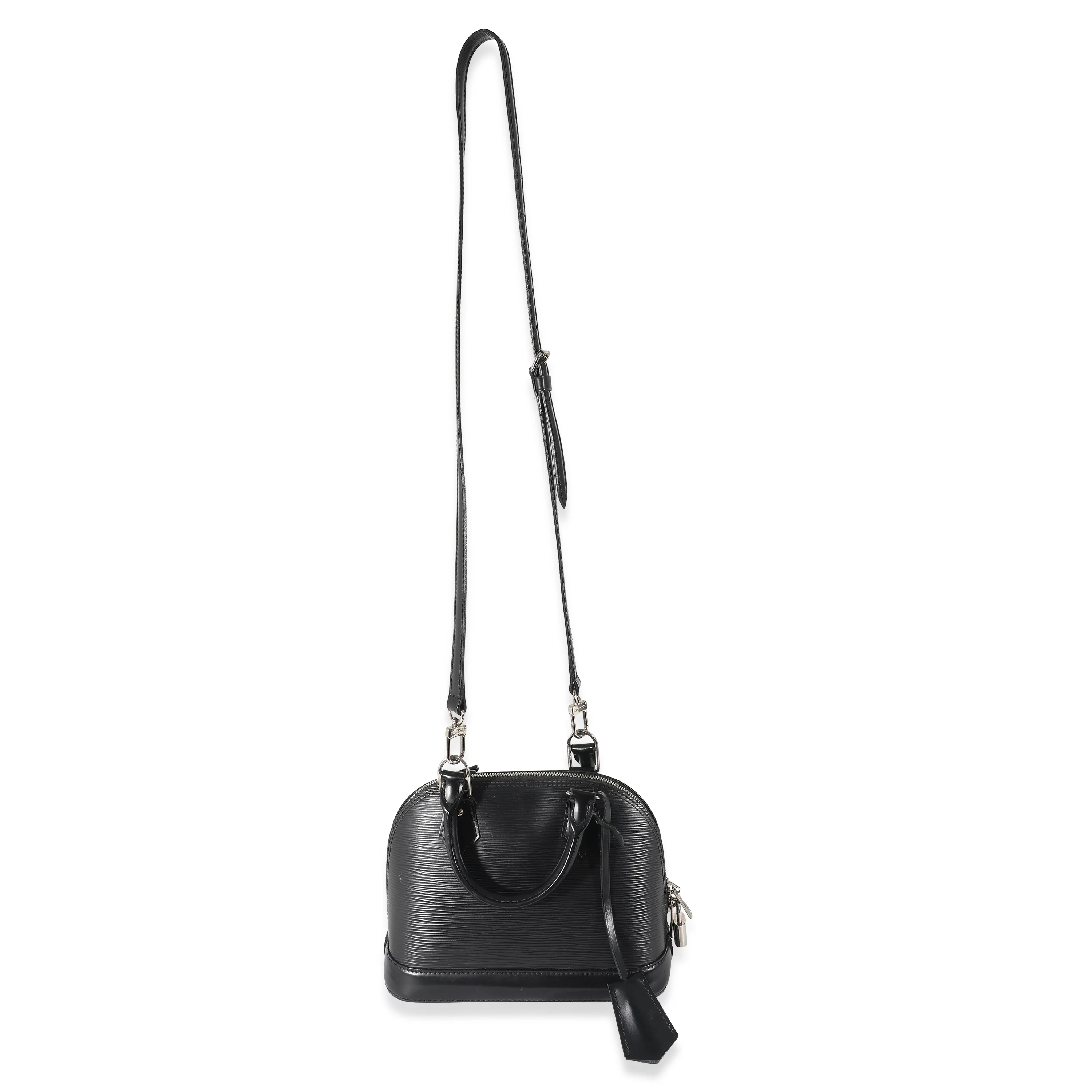 Louis Vuitton Black Epi Alma BB - Image 6