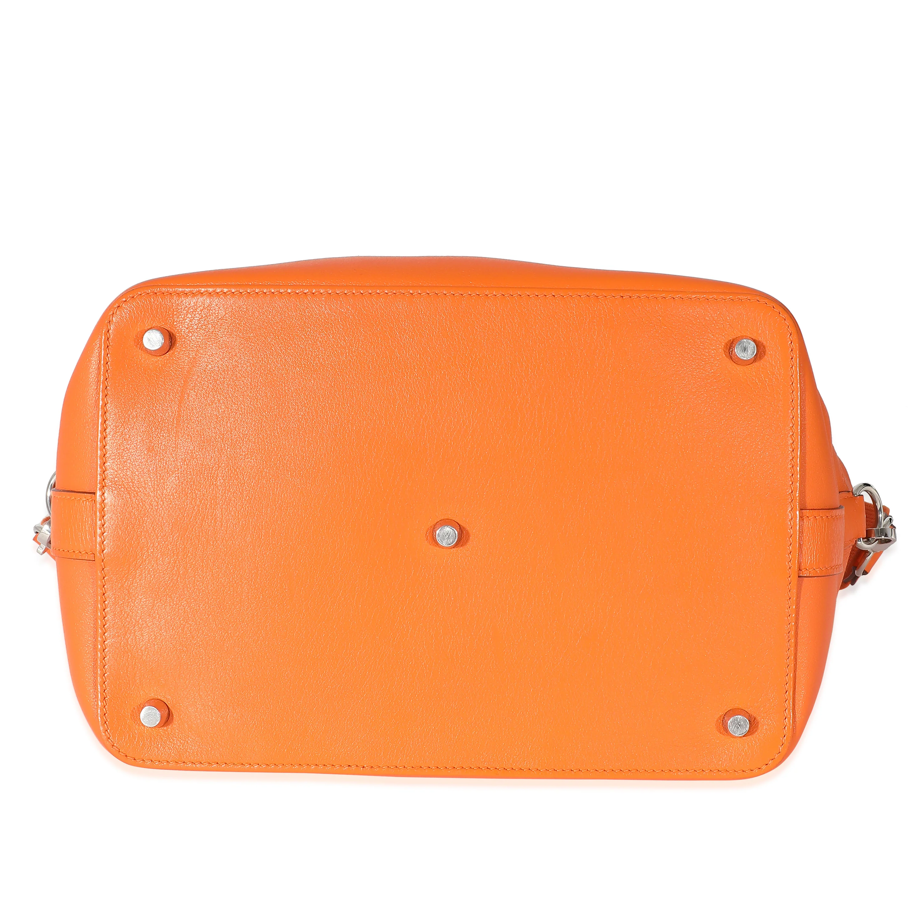 Hermès Orange Swift Toolbox 26 PHW - Image 5