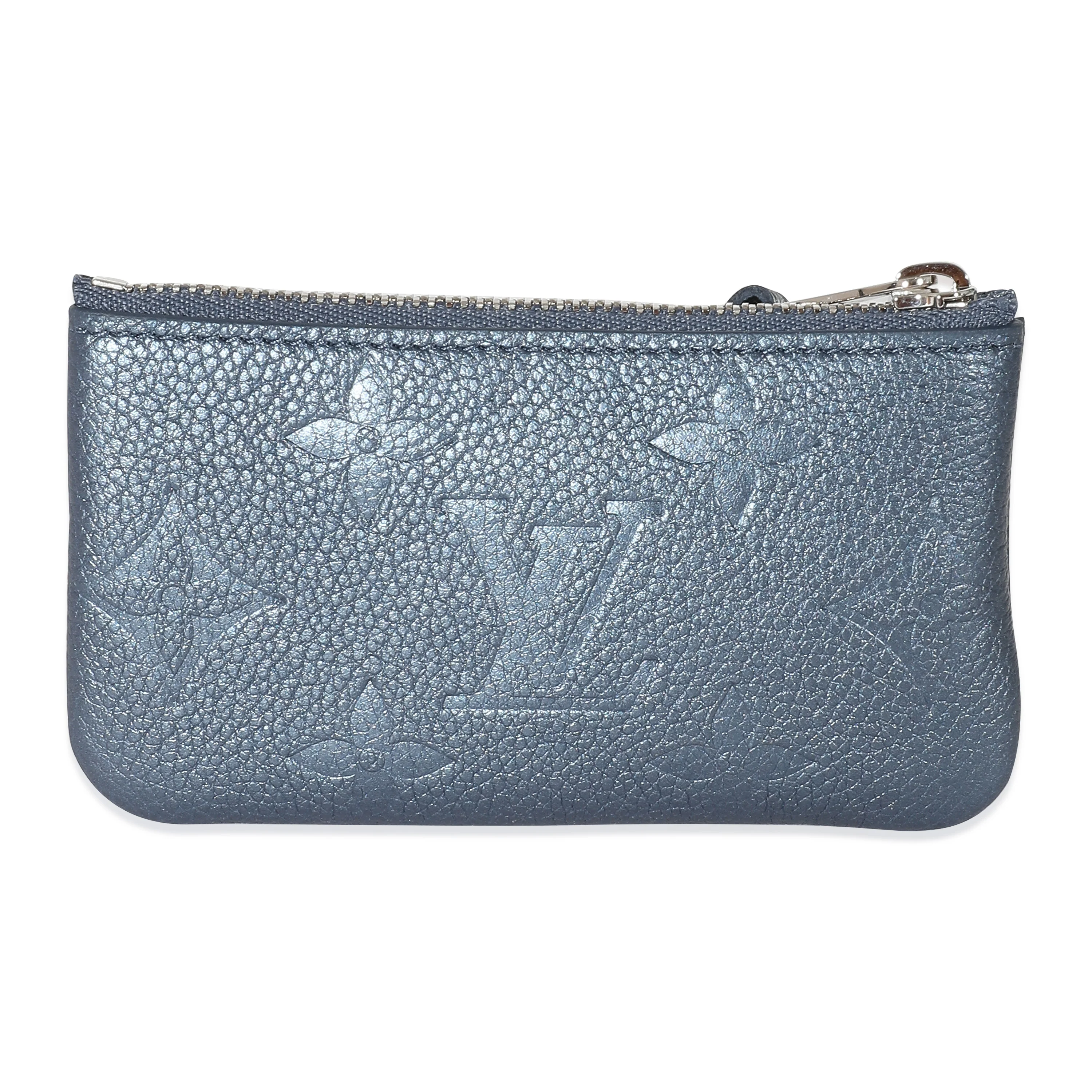 Louis Vuitton Iridescent Navy Nacre Empreinte Key Pouch - Image 3