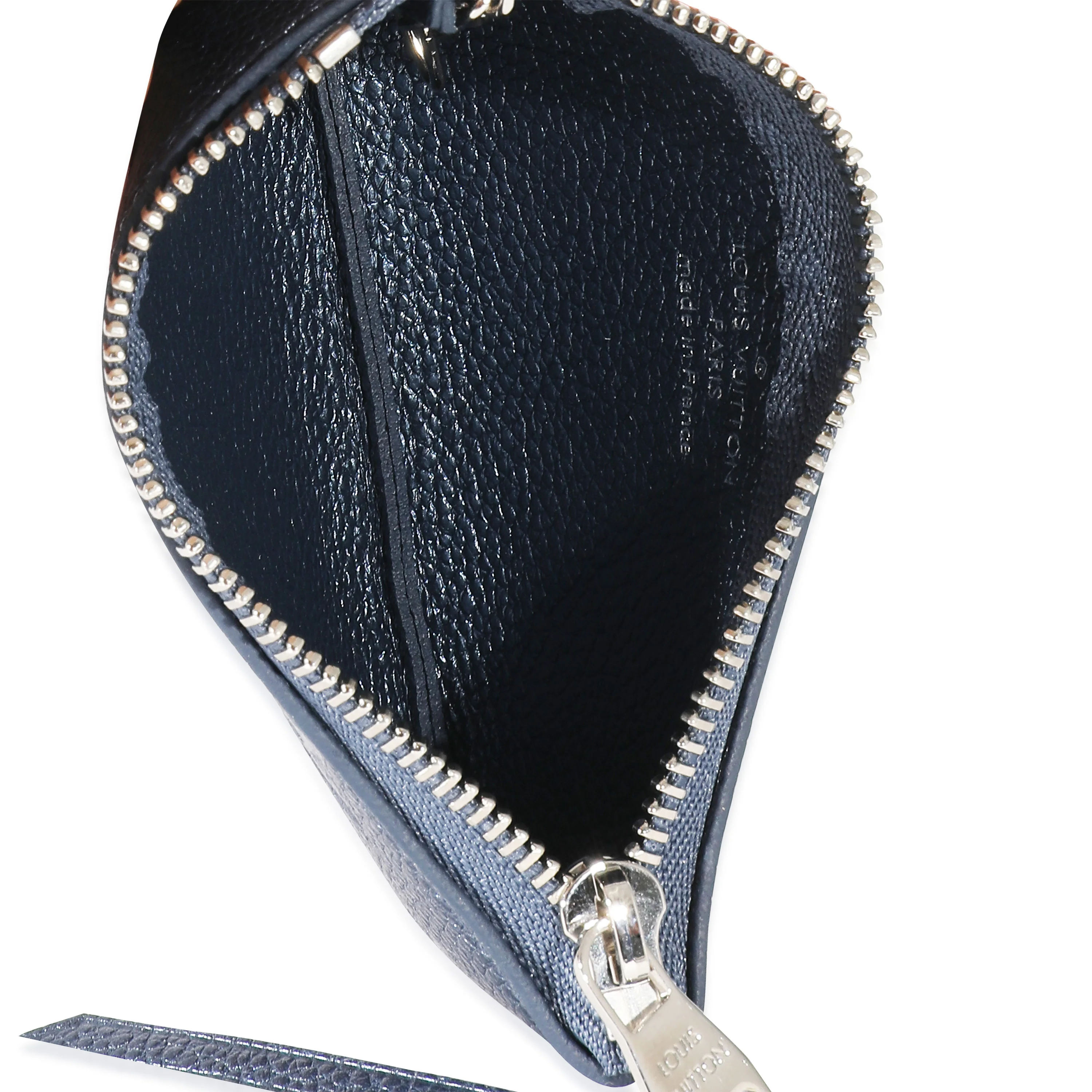 Louis Vuitton Iridescent Navy Nacre Empreinte Key Pouch - Image 4