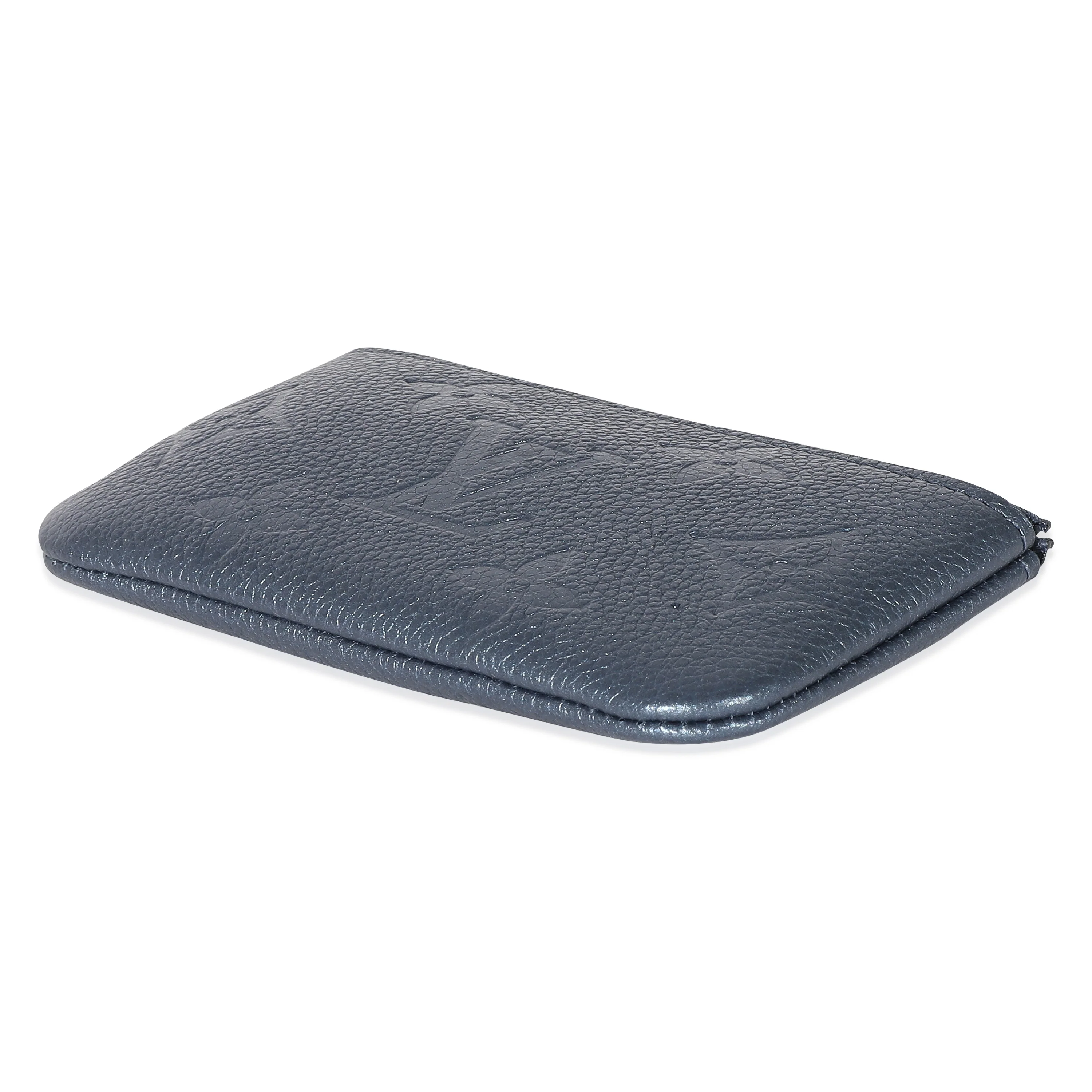 Louis Vuitton Iridescent Navy Nacre Empreinte Key Pouch - Image 7