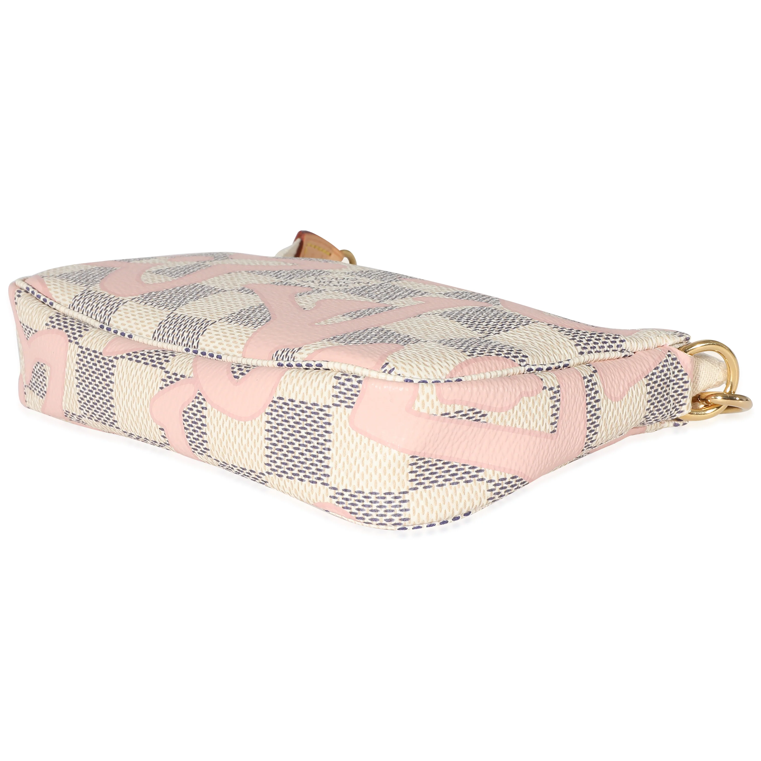 Louis Vuitton Damier Azur Canvas Tahitienne Mini Pochette Accessoires - Image 7