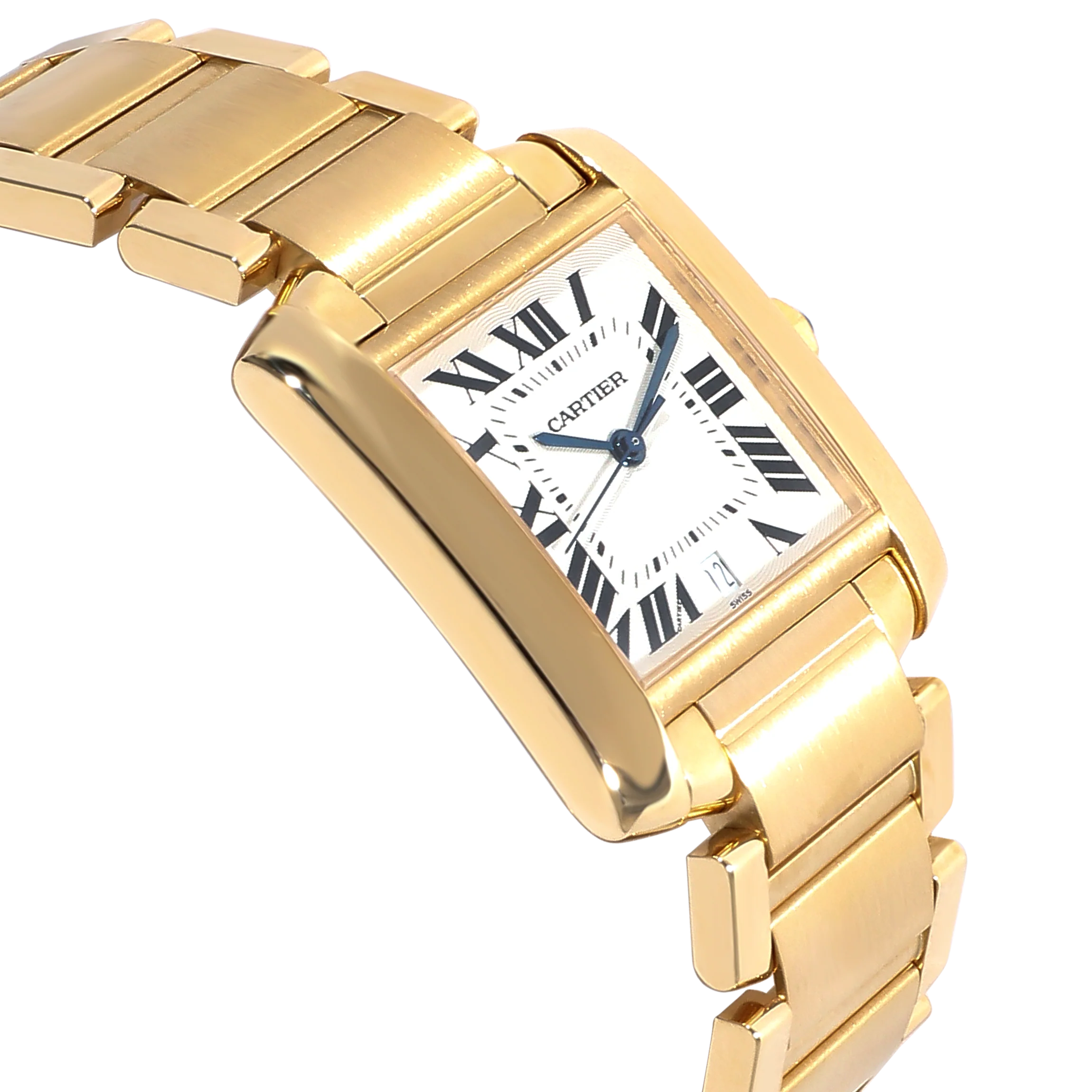 Cartier Tank Francaise W50001R2 Unisex Watch in 18kt Yellow Gold - Image 2