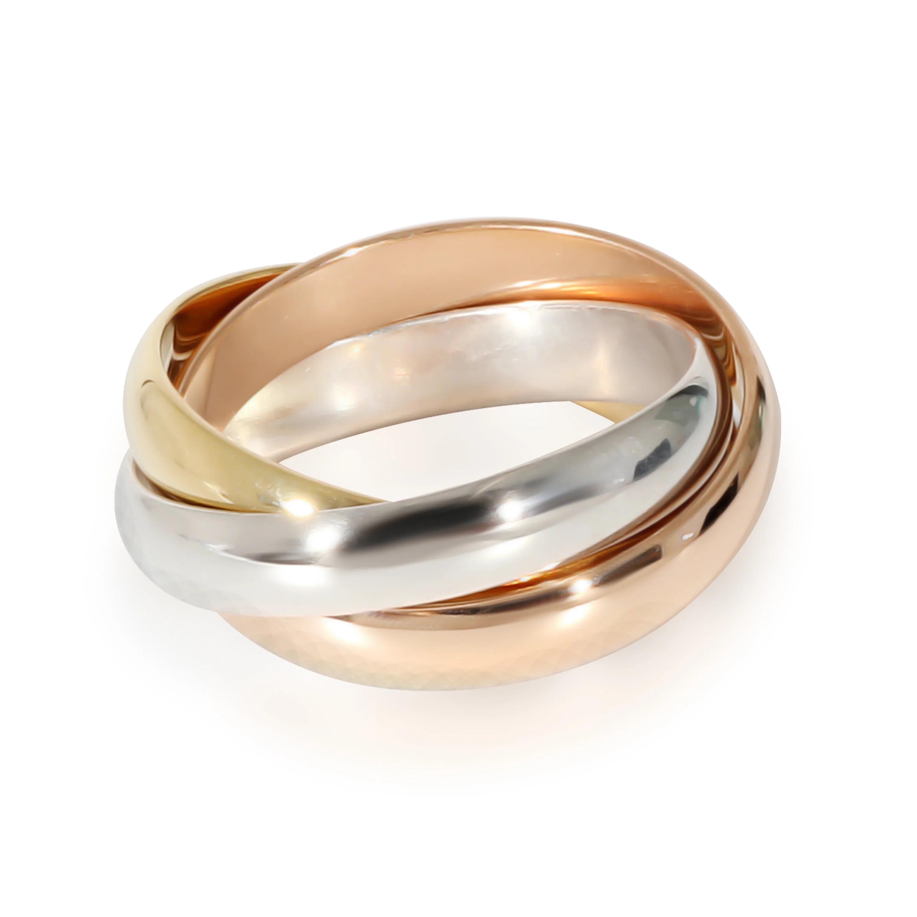 Cartier Trinity Ring in 18kt Tri-Color Gold - Image 2