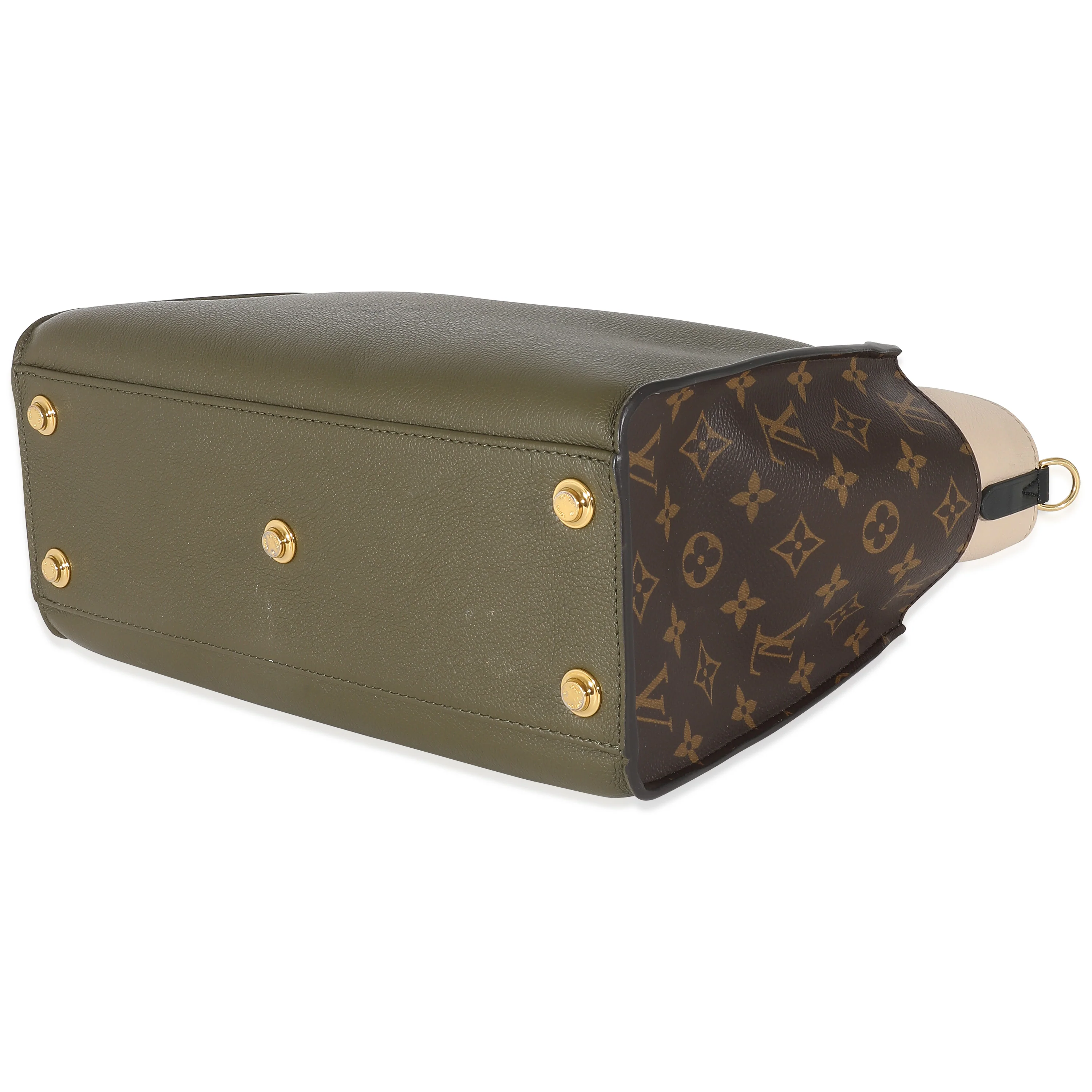 Laurier Calfskin Monogram Canvas On My Side MM - Image 7