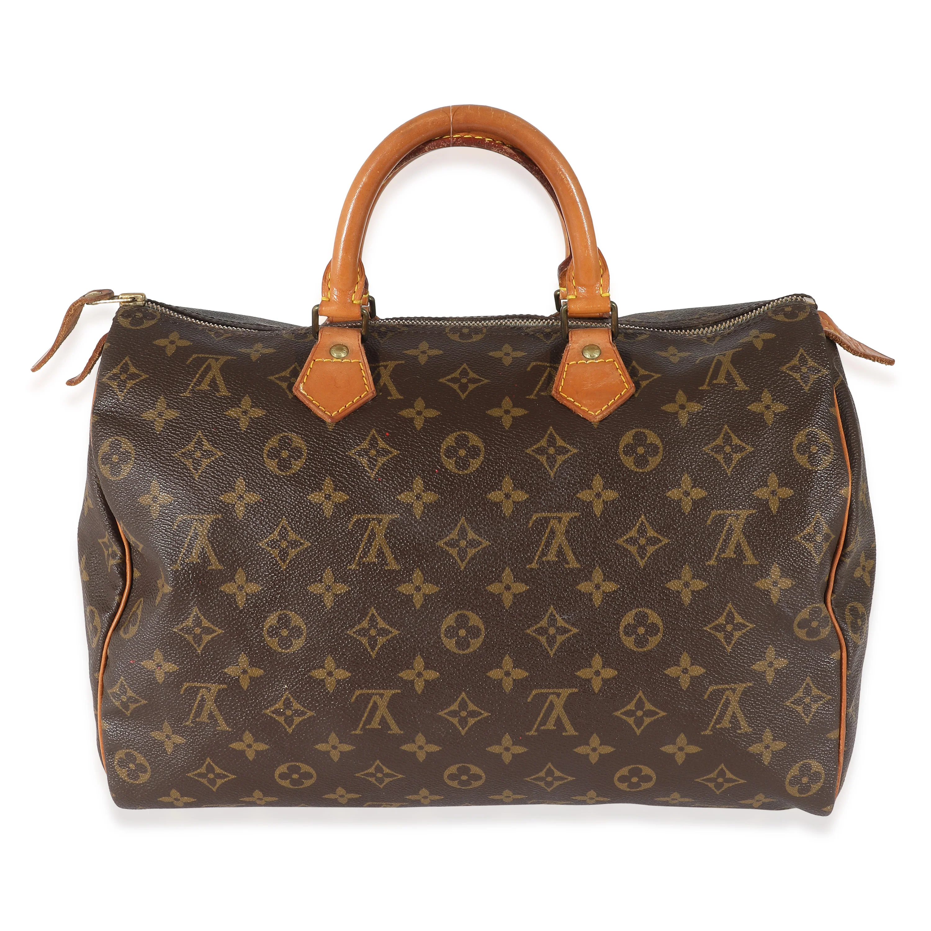 Louis Vuitton Monogram Canvas Speedy 35 - Image 3