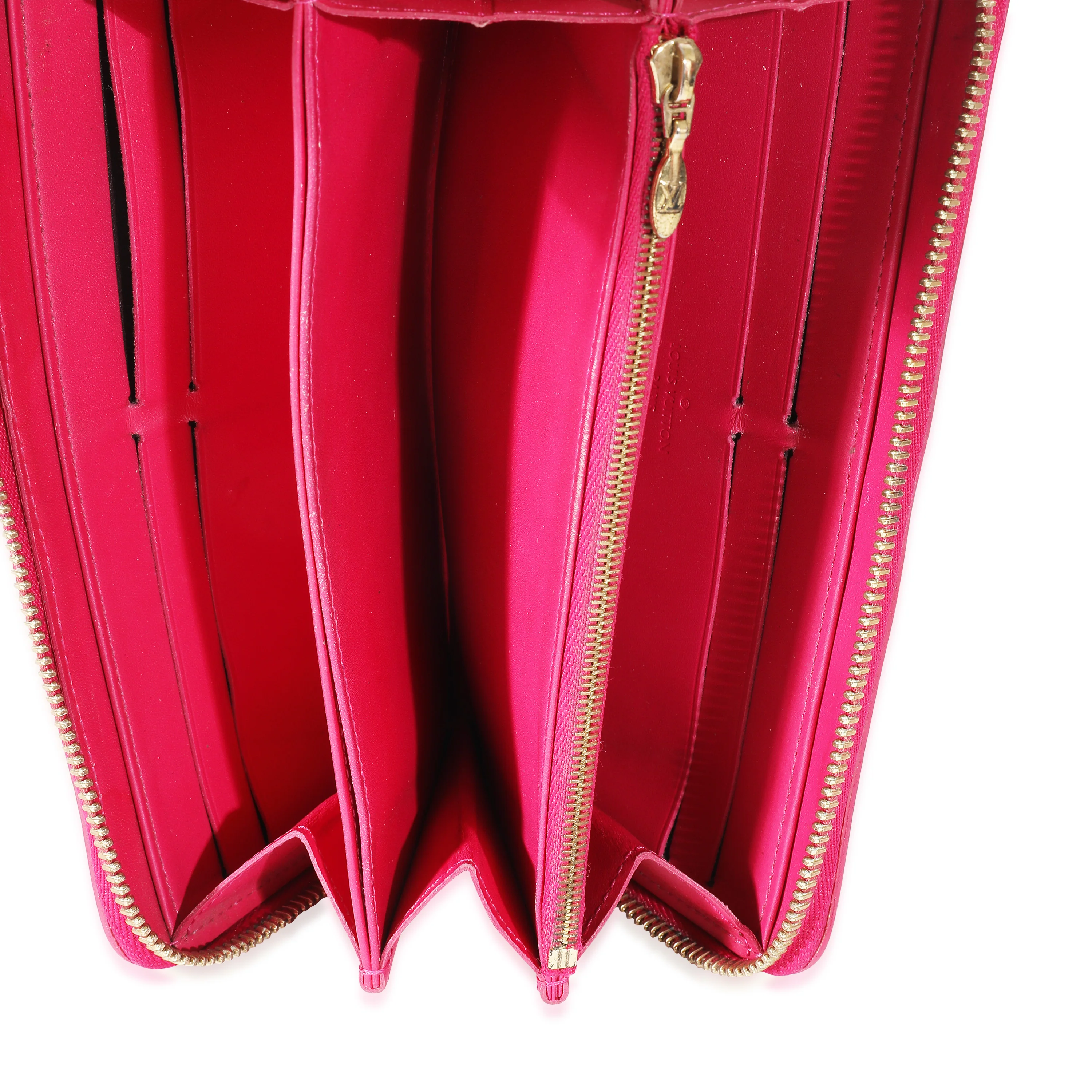 Louis Vuitton Monogram Vernis Ikat Flower Zippy Wallet - Image 8