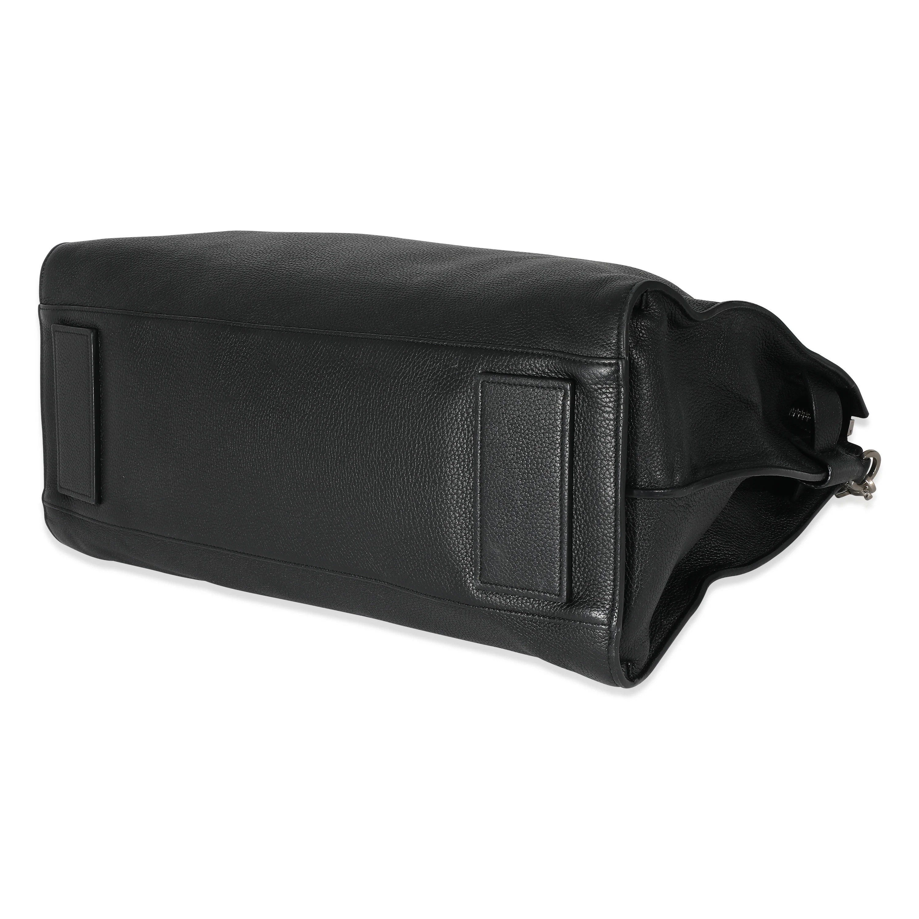 Black Grained Calfskin Medium Sac De Jour 48H Duffle - Image 6