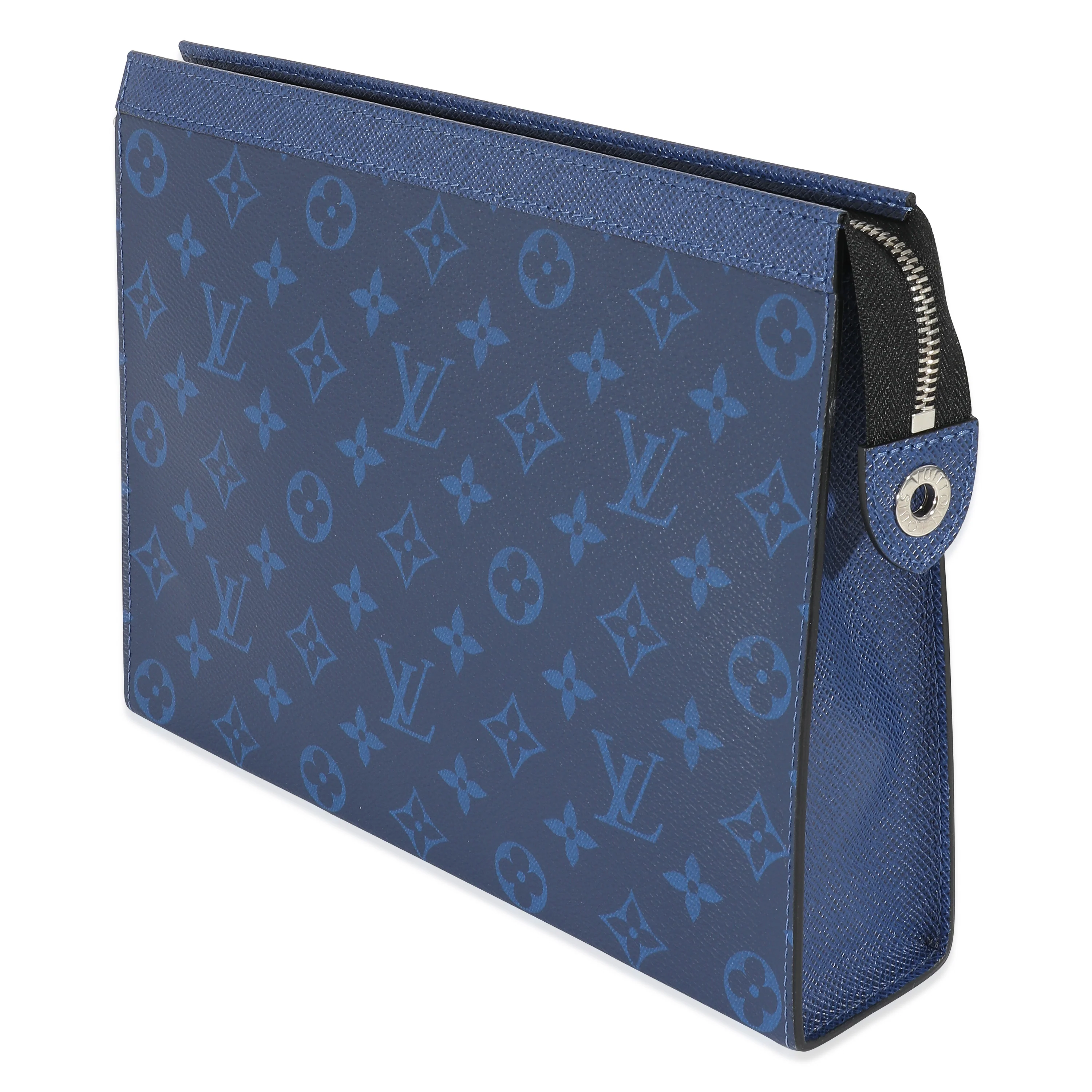 Louis Vuitton Blue Monogram Taigarama Pochette Voyage MM - Image 2