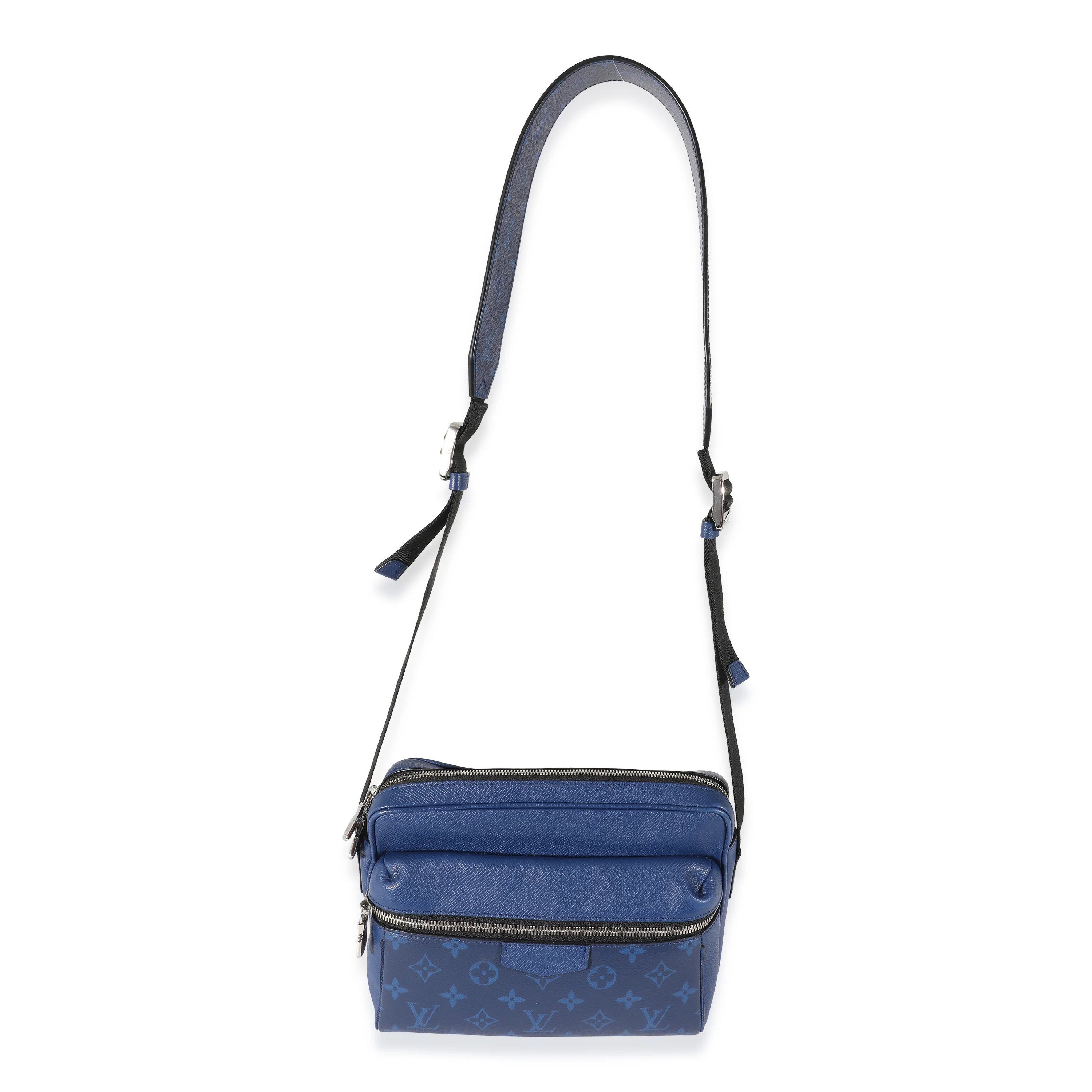 Louis Vuitton Cobalt Taiga Monogram Outdoor Messenger - Image 3