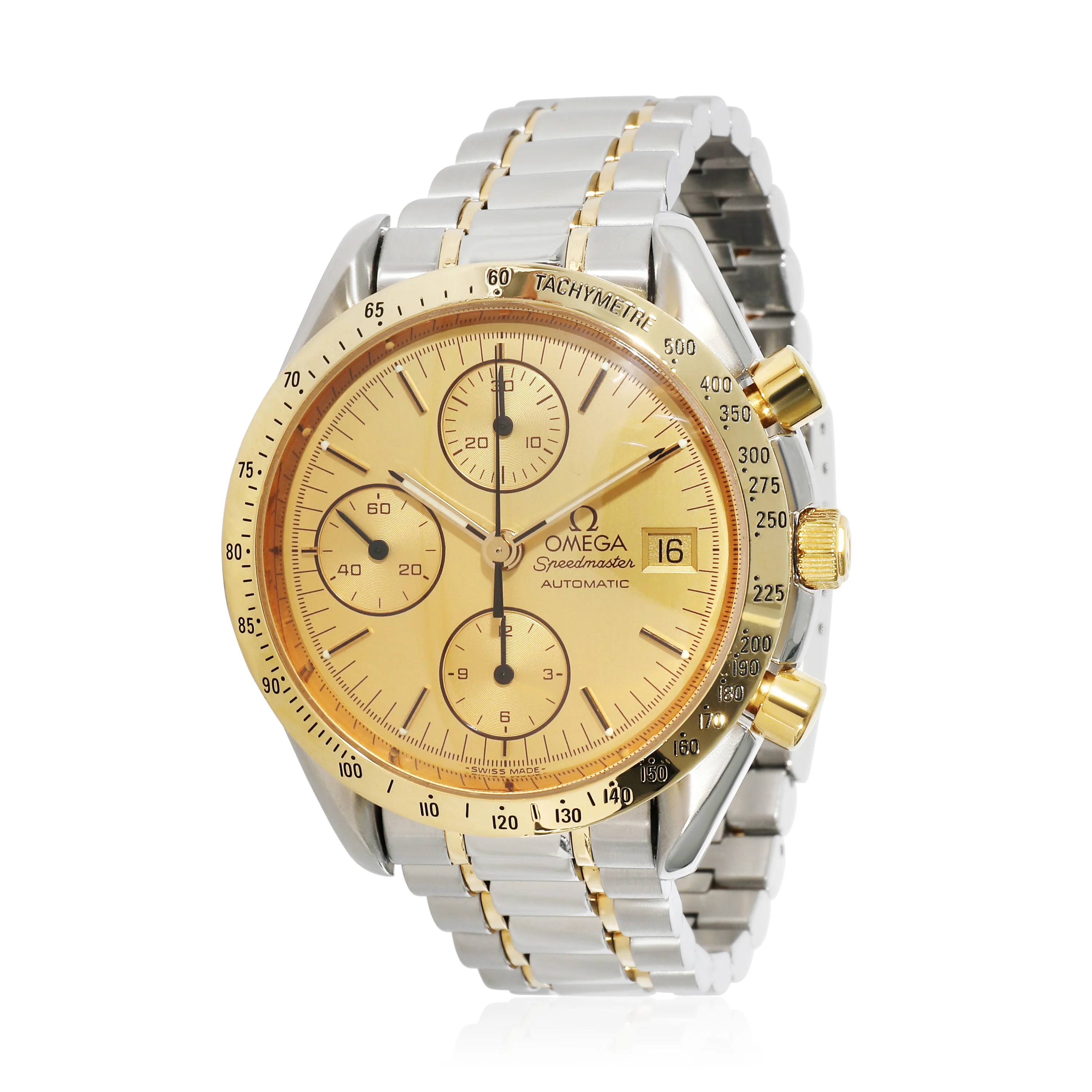 Omega Speedmaster 3311.10.00 Mens Watch in 18kt Stainless Steel/Yellow Gold