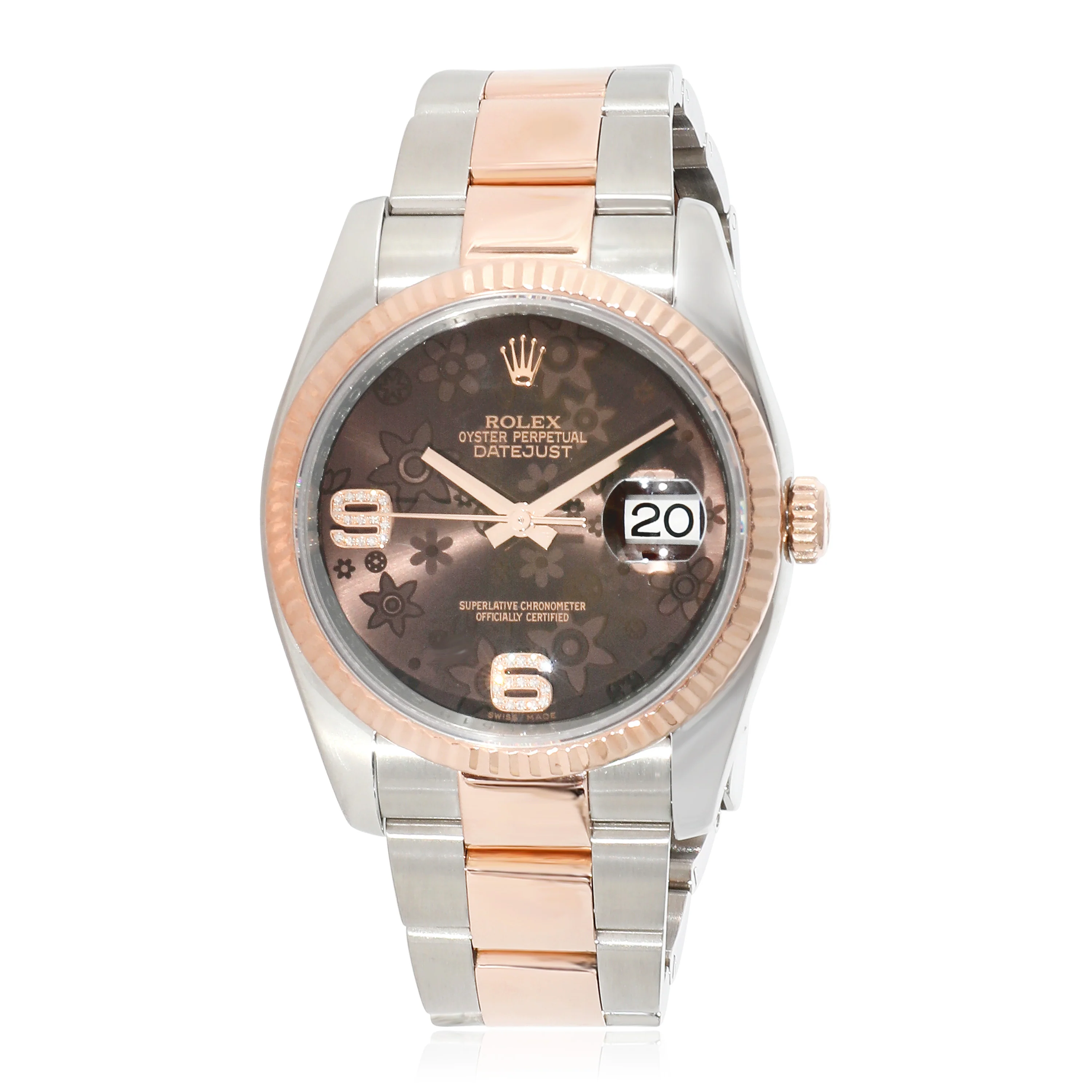 Rolex Datejust 116231 Unisex Watch in 18kt Stainless Steel/Rose Gold - Image 5