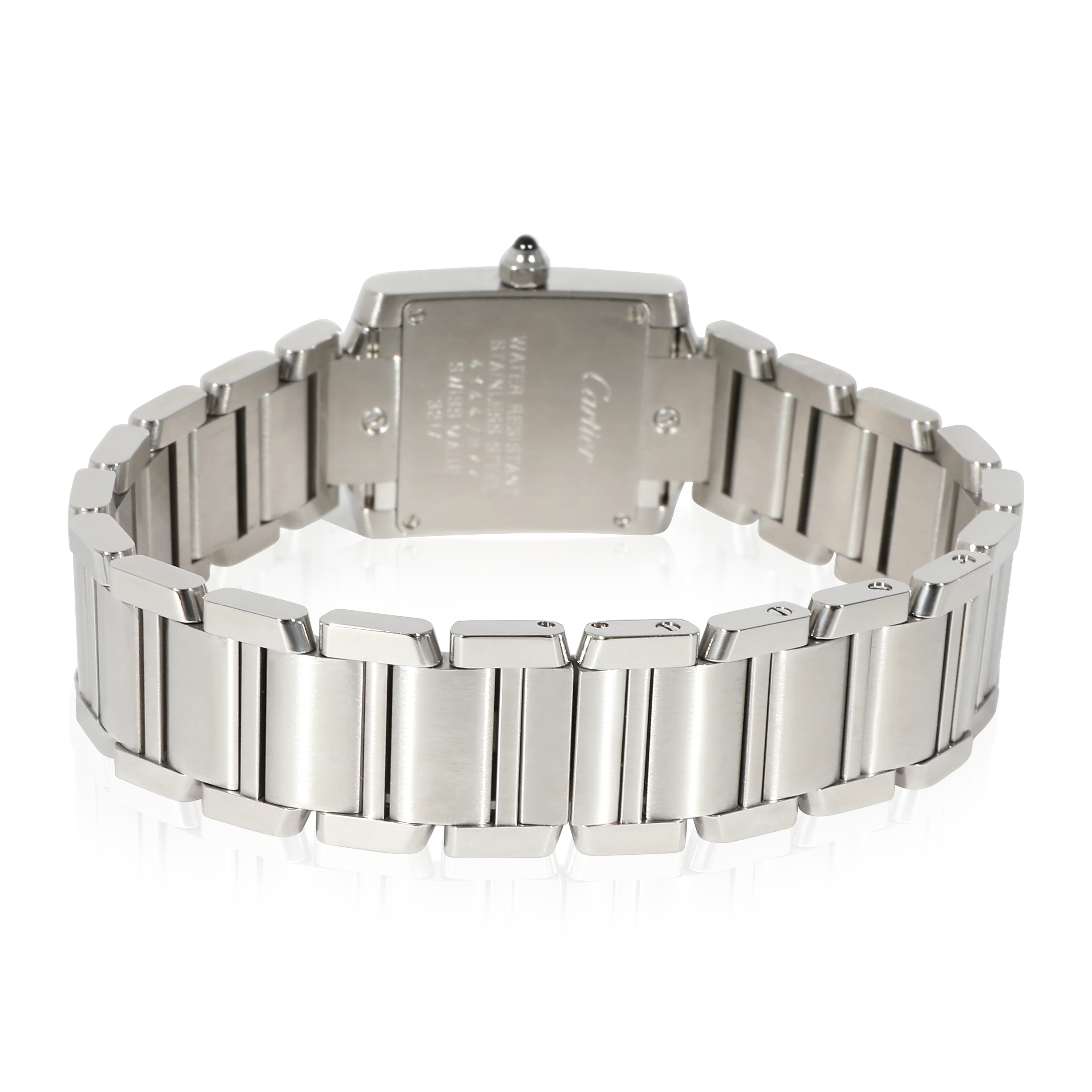 Cartier Tank Francaise W51008Q3 Womens Watch in Stainless Steel - Image 2