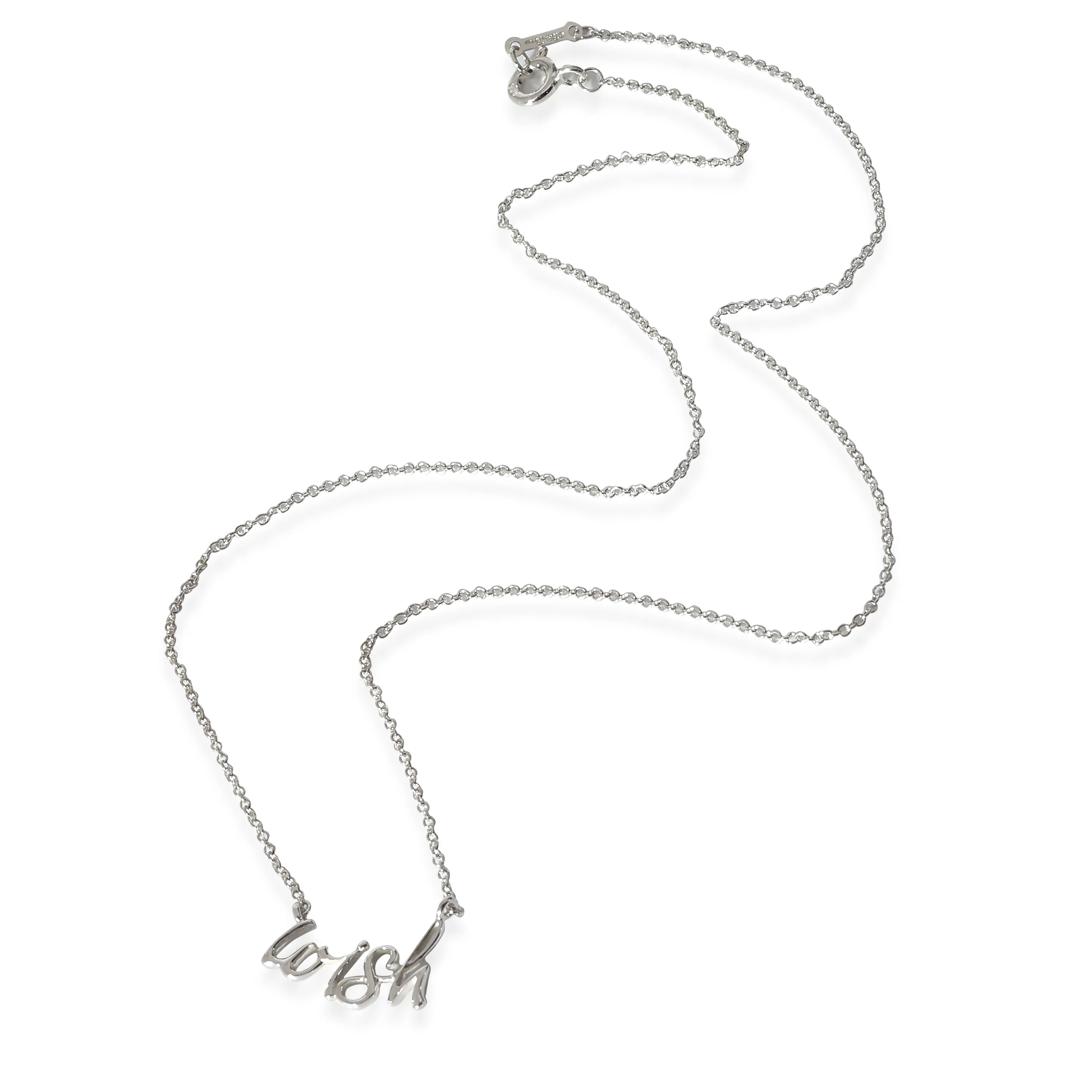 Tiffany & Co. Paloma Picasso Graffiti Wish Necklace in Sterling Silver - Image 2