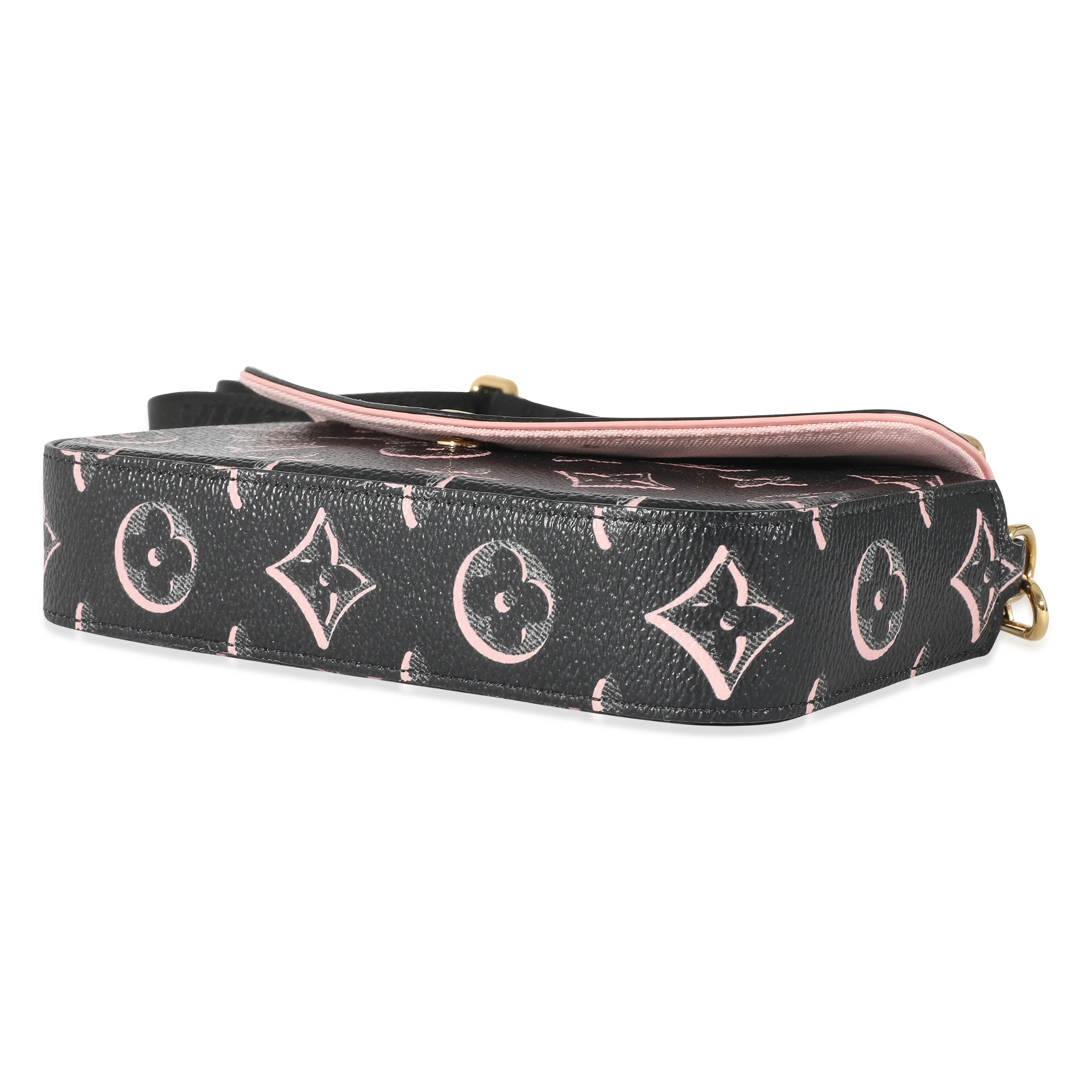 Louis Vuitton Black Monogram Fall For You Felicie Strap & Go - Image 6
