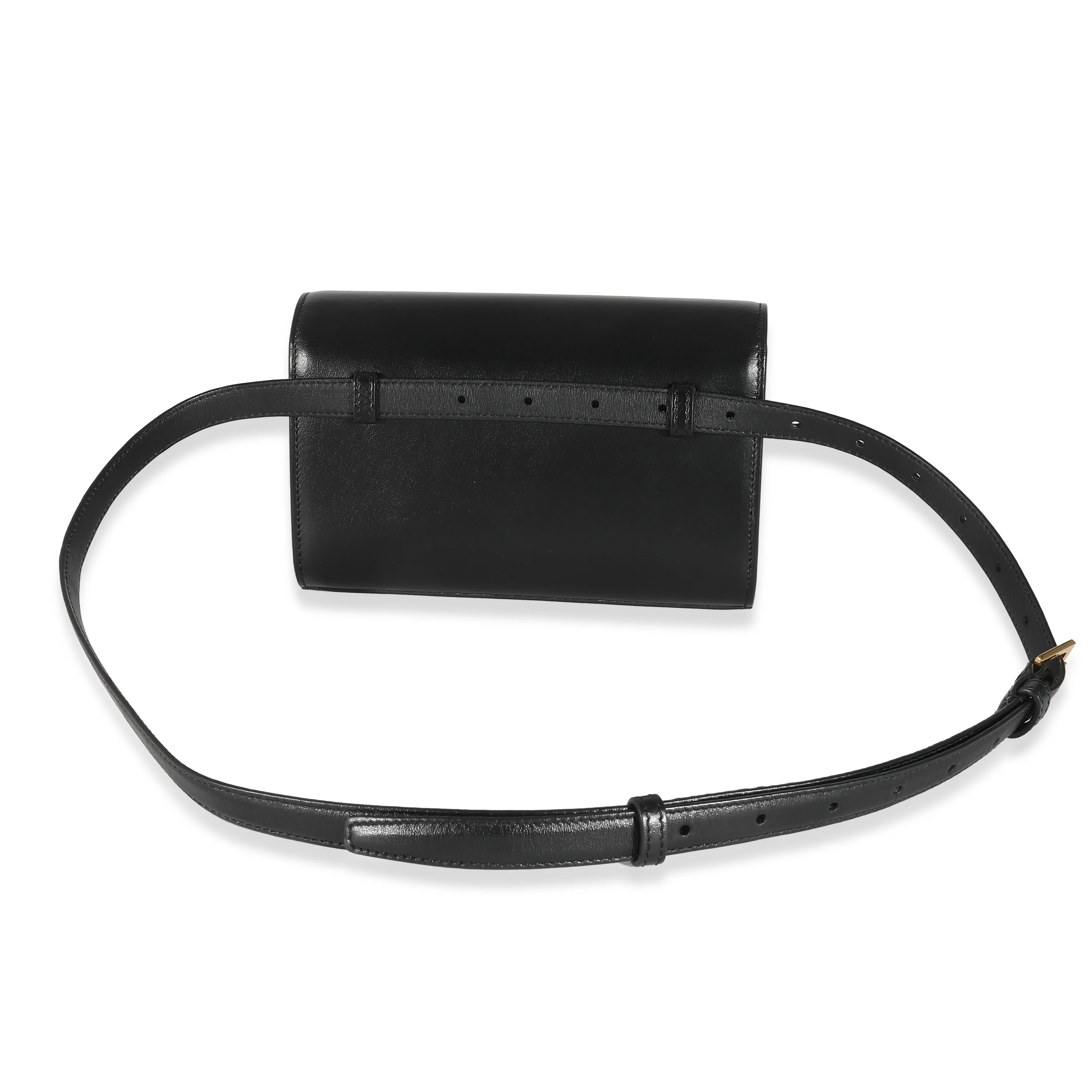 Saint Laurent Black Smooth Leather Kate Belt Bag - Image 3