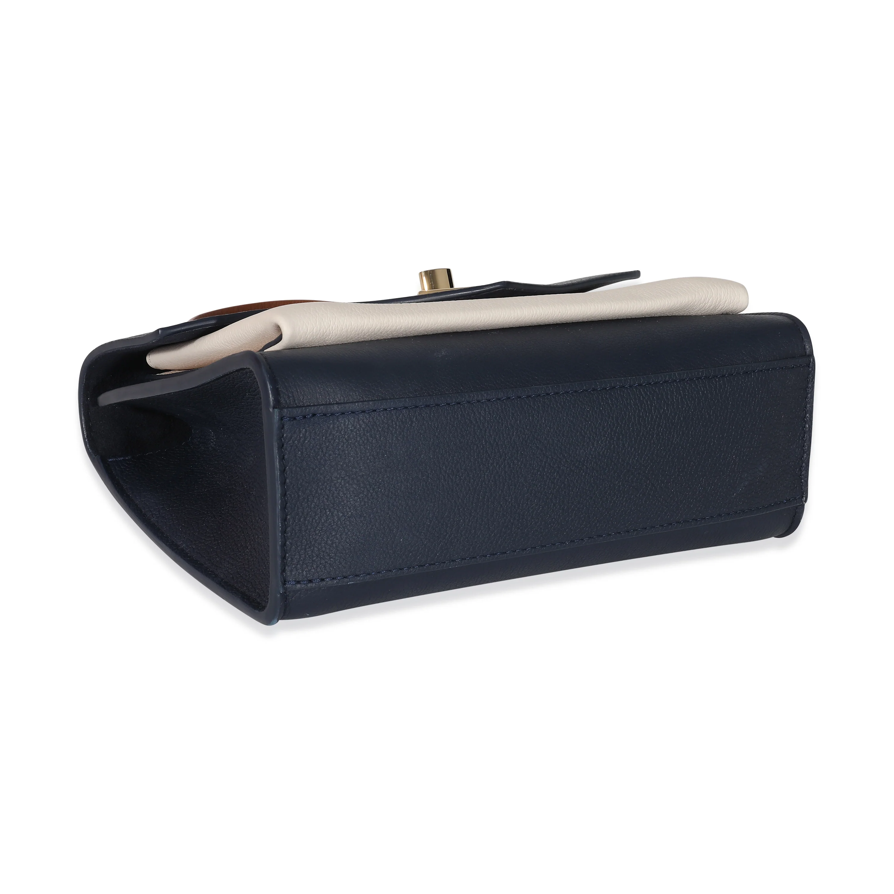 Louis Vuitton Tricolor Grained CalfSkin Leather MyLockMe Chain Bag - Image 6