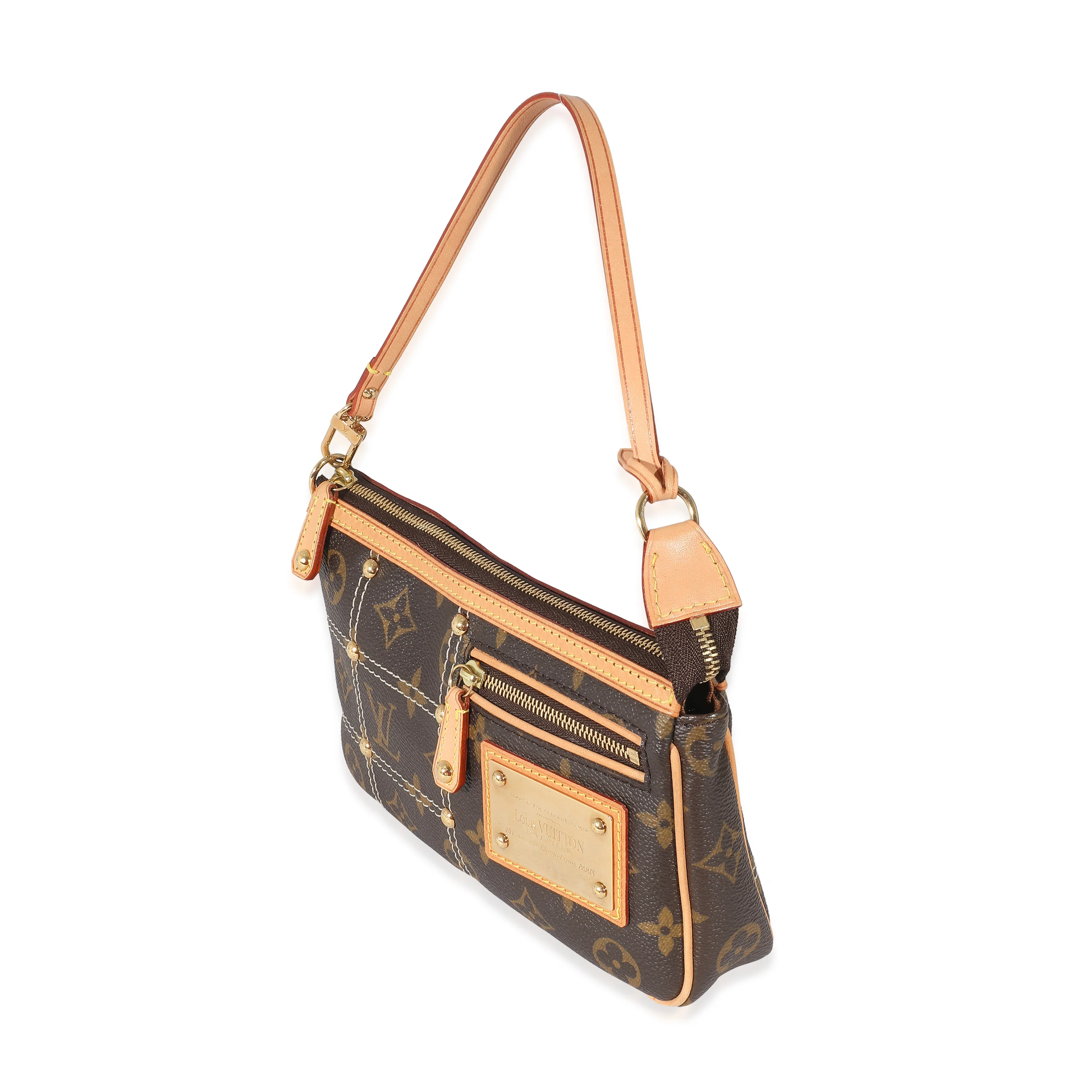 Louis Vuitton Monogram Canvas Riveting Pochette - Image 2