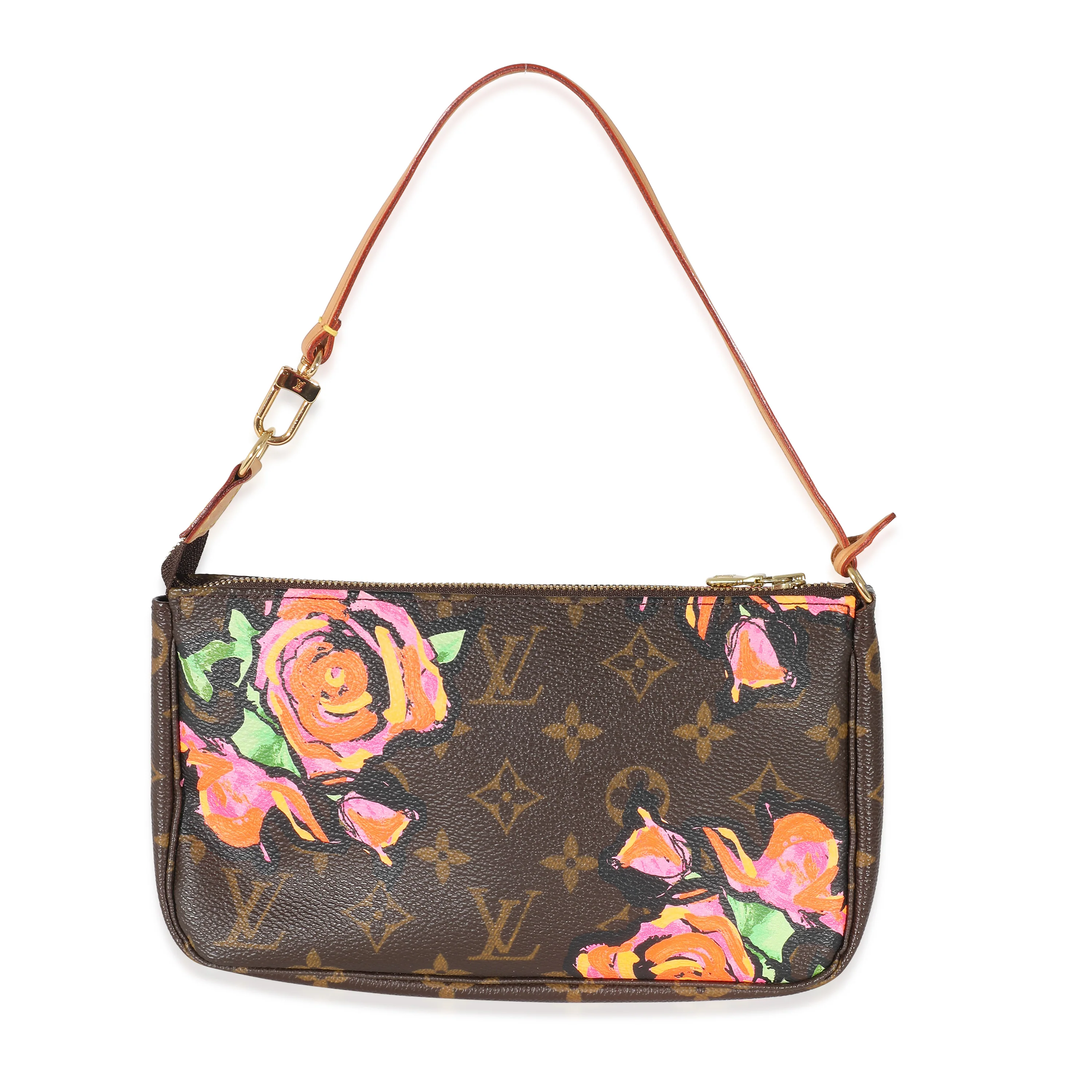 Louis Vuitton Monogram Canvas Roses Limited Edition Pochette Accessories - Image 3