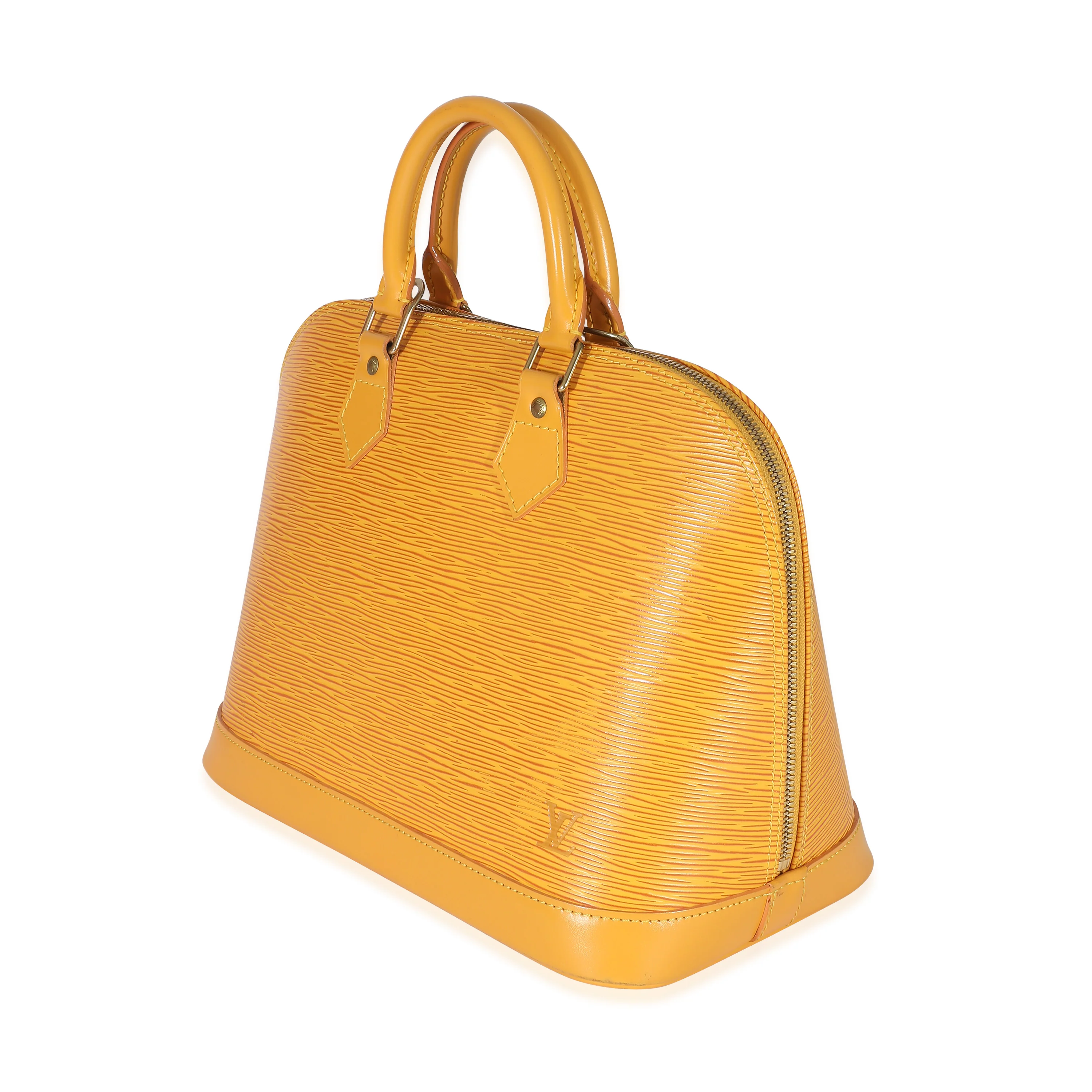 Louis Vuitton Tassil Yellow Epi Alma PM - Image 2