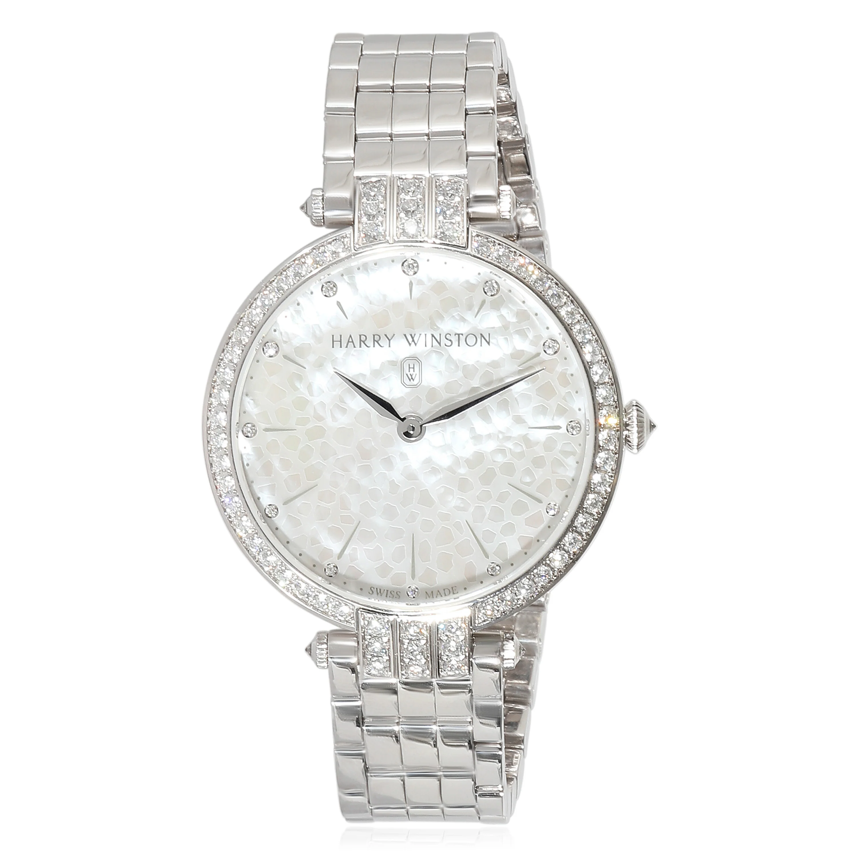Preimier PRMQHM36WW002 Unisex Watch in 18k White Gold - Image 5