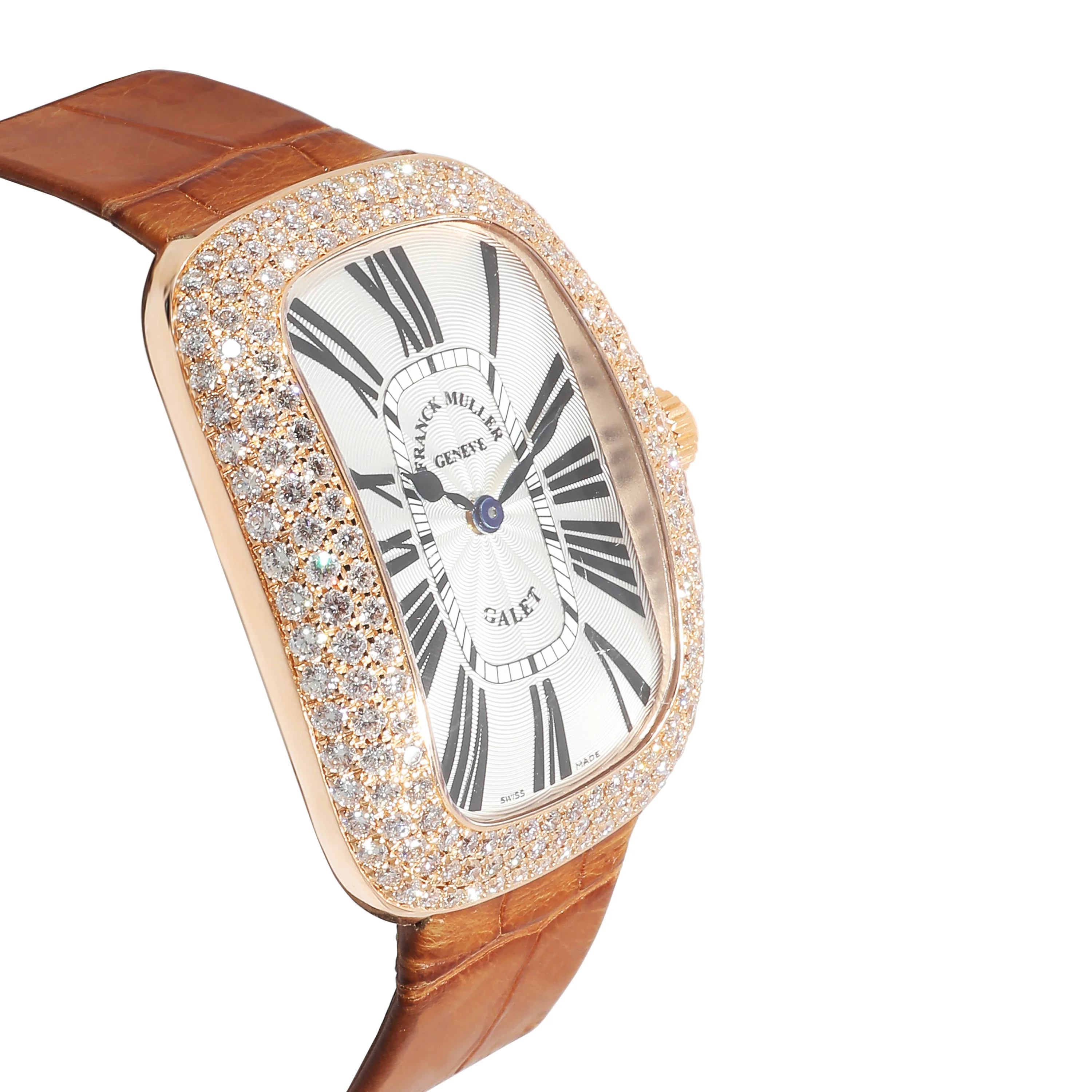 Franck Muller Galet 3002 M QZ R D3 Unisex Watch in 18k Rose Gold - Image 2