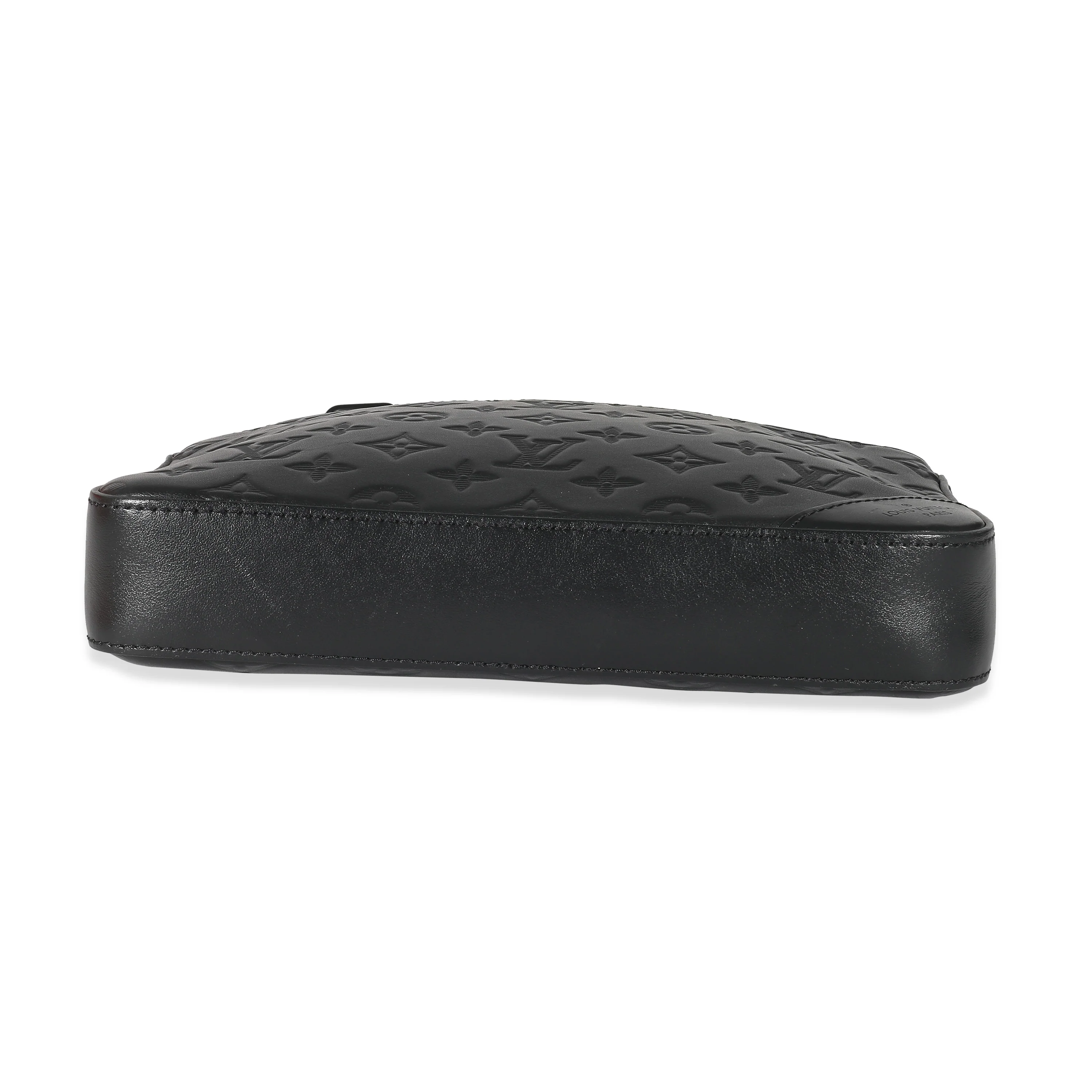 Louis Vuitton Black Monogram Shadow Leather Duo Messenger Bag - Image 5