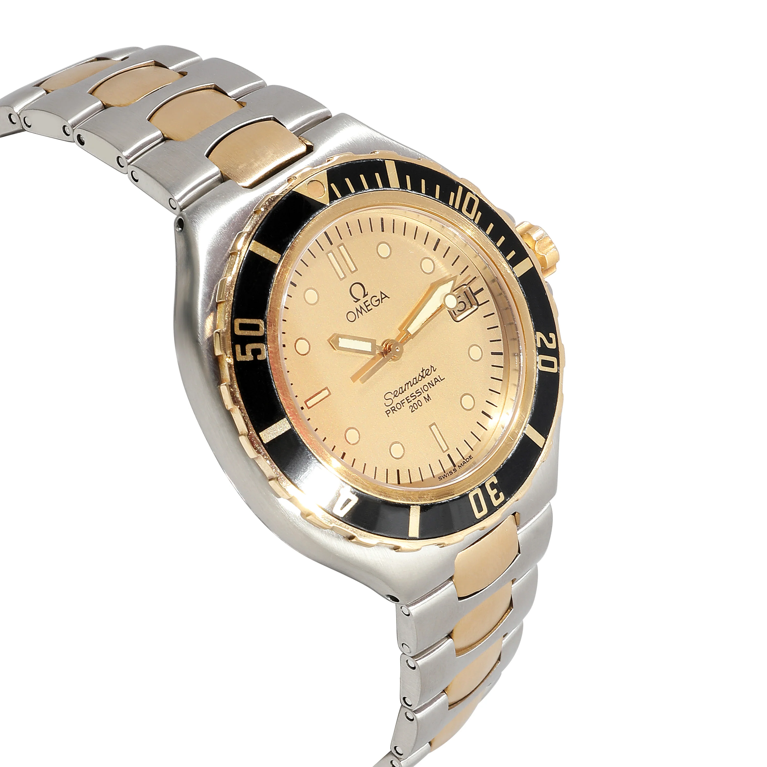 Omega Seamaster 200M 2650.10 Mens Watch in 18k Stainless Steel/Yellow Gold - Image 2