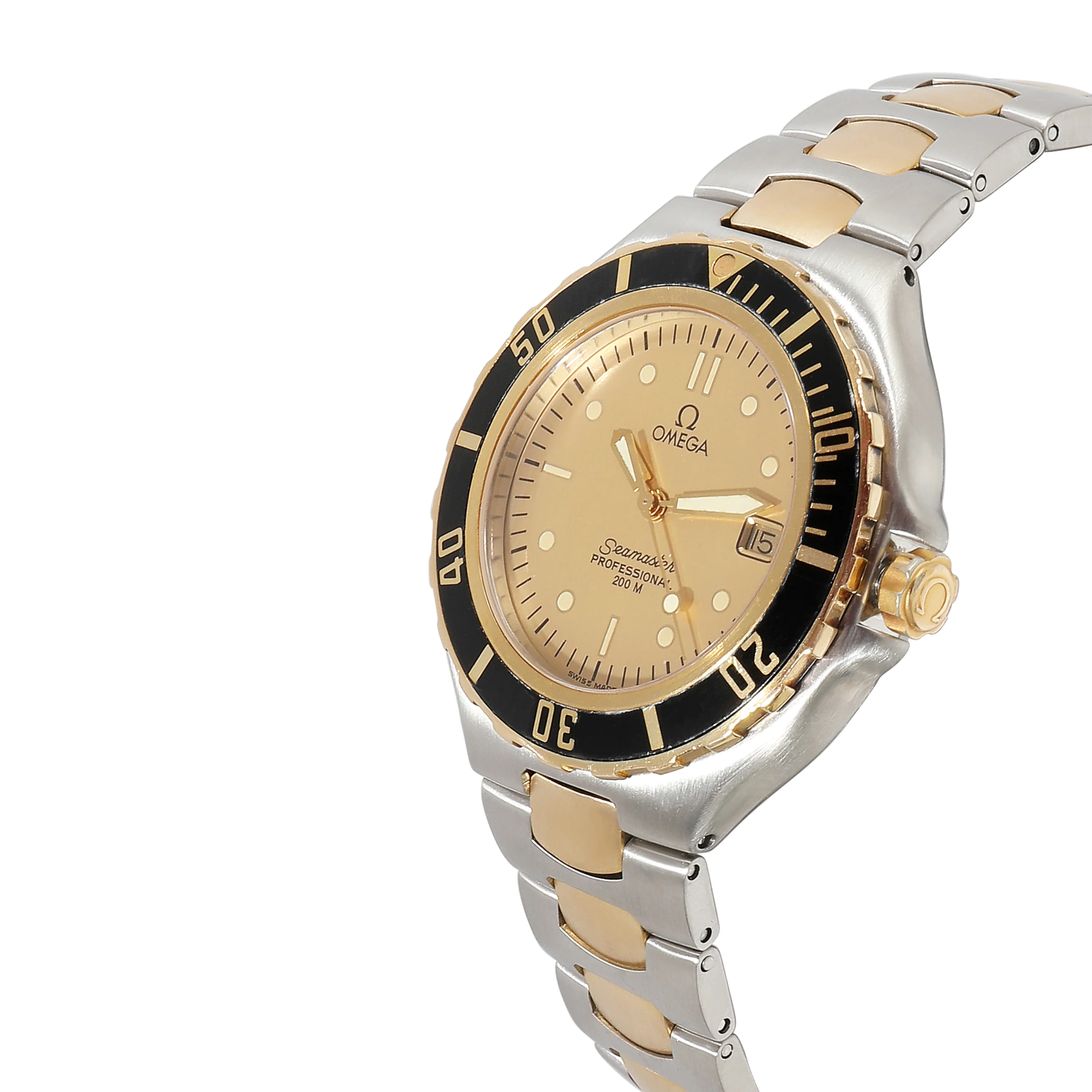 Omega Seamaster 200M 2650.10 Mens Watch in 18k Stainless Steel/Yellow Gold - Image 3