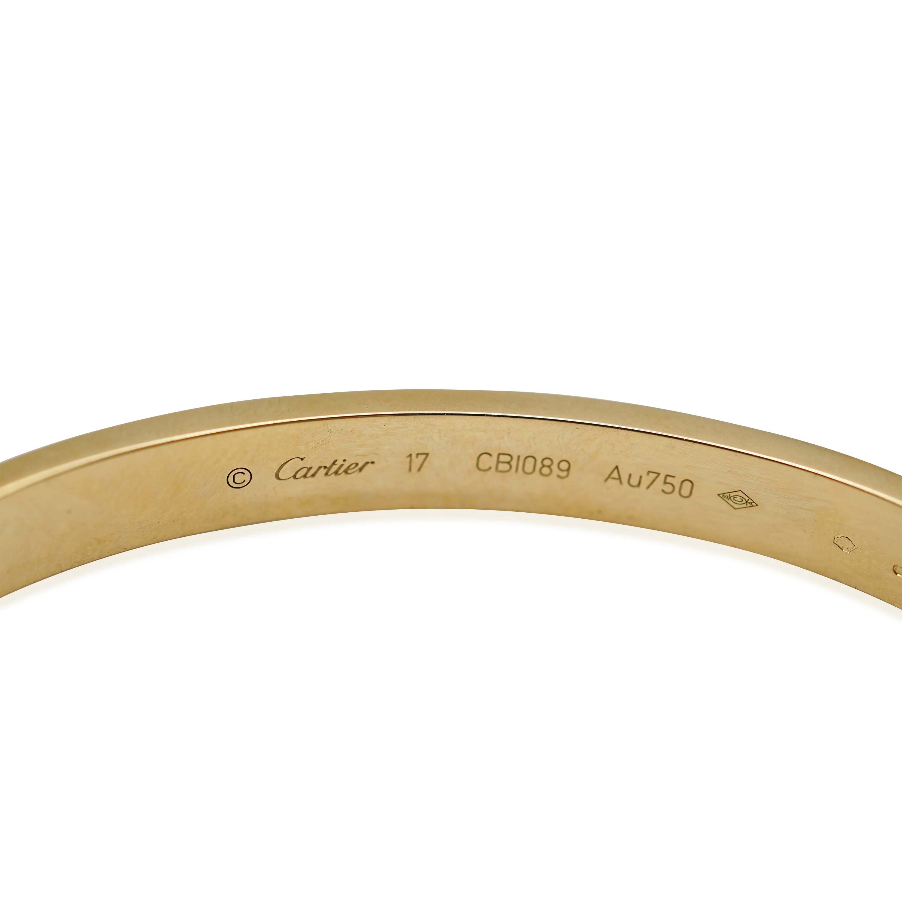 Cartier Love Bracelet (Yellow Gold) - Image 4