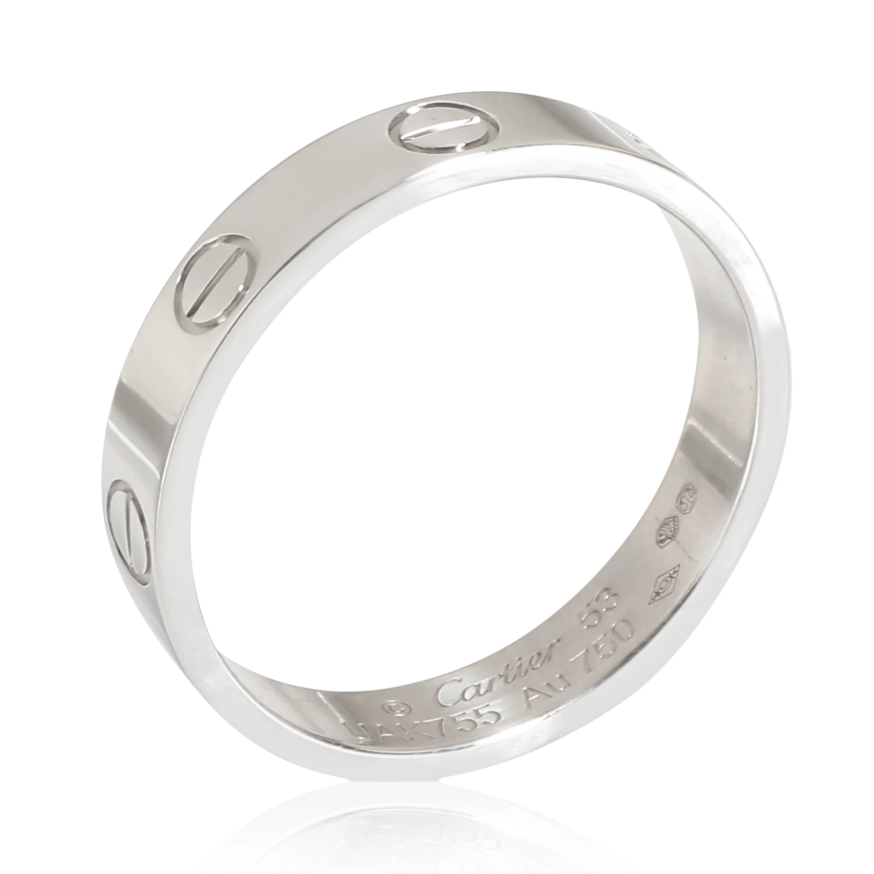 Love Ring in 18k White Gold - Image 2