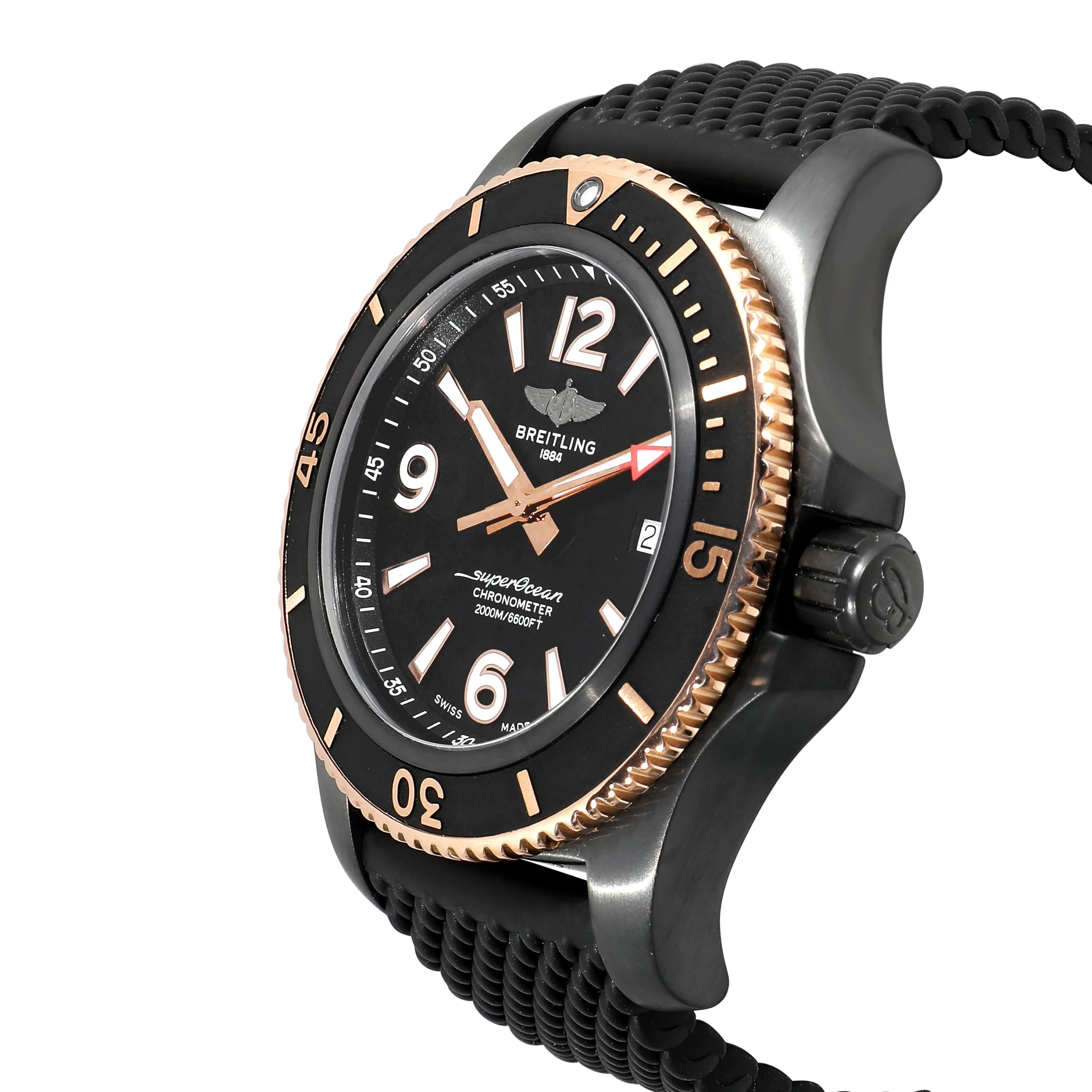 Breitling Superocean 46 U17368221B1S1 Mens Watch in 18kt Rose Gold & Steel - Image 2