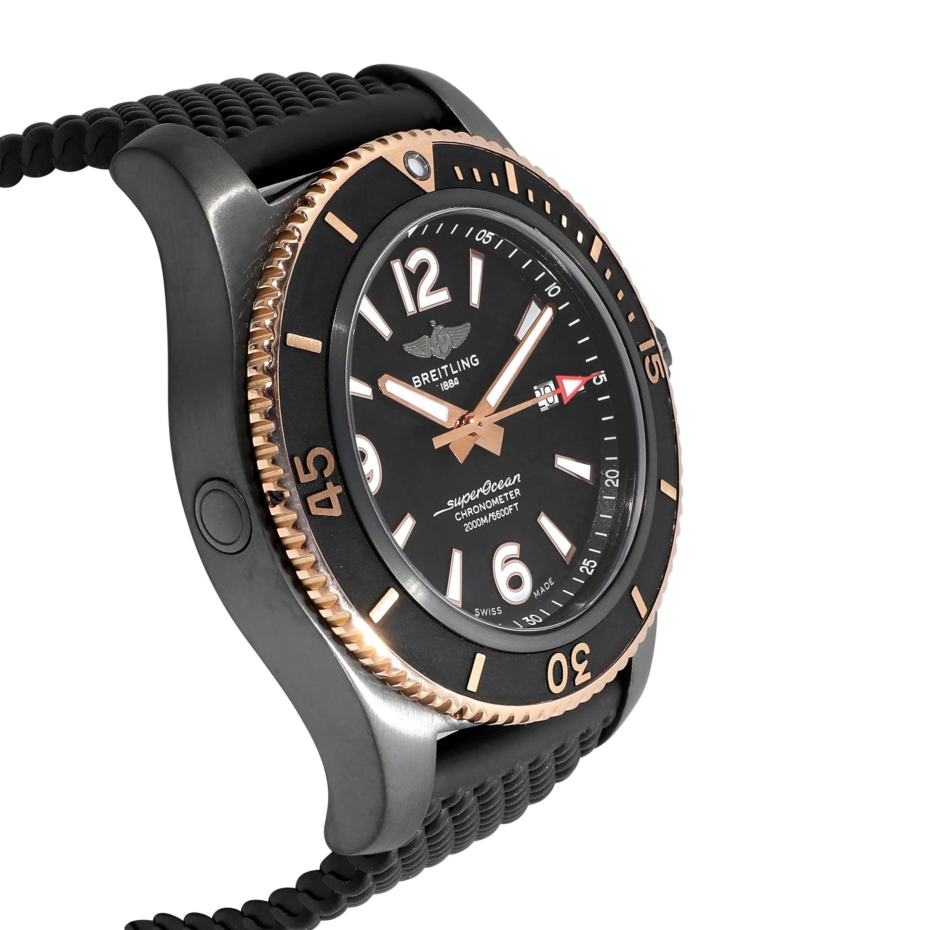 Breitling Superocean 46 U17368221B1S1 Mens Watch in 18kt Rose Gold & Steel - Image 3