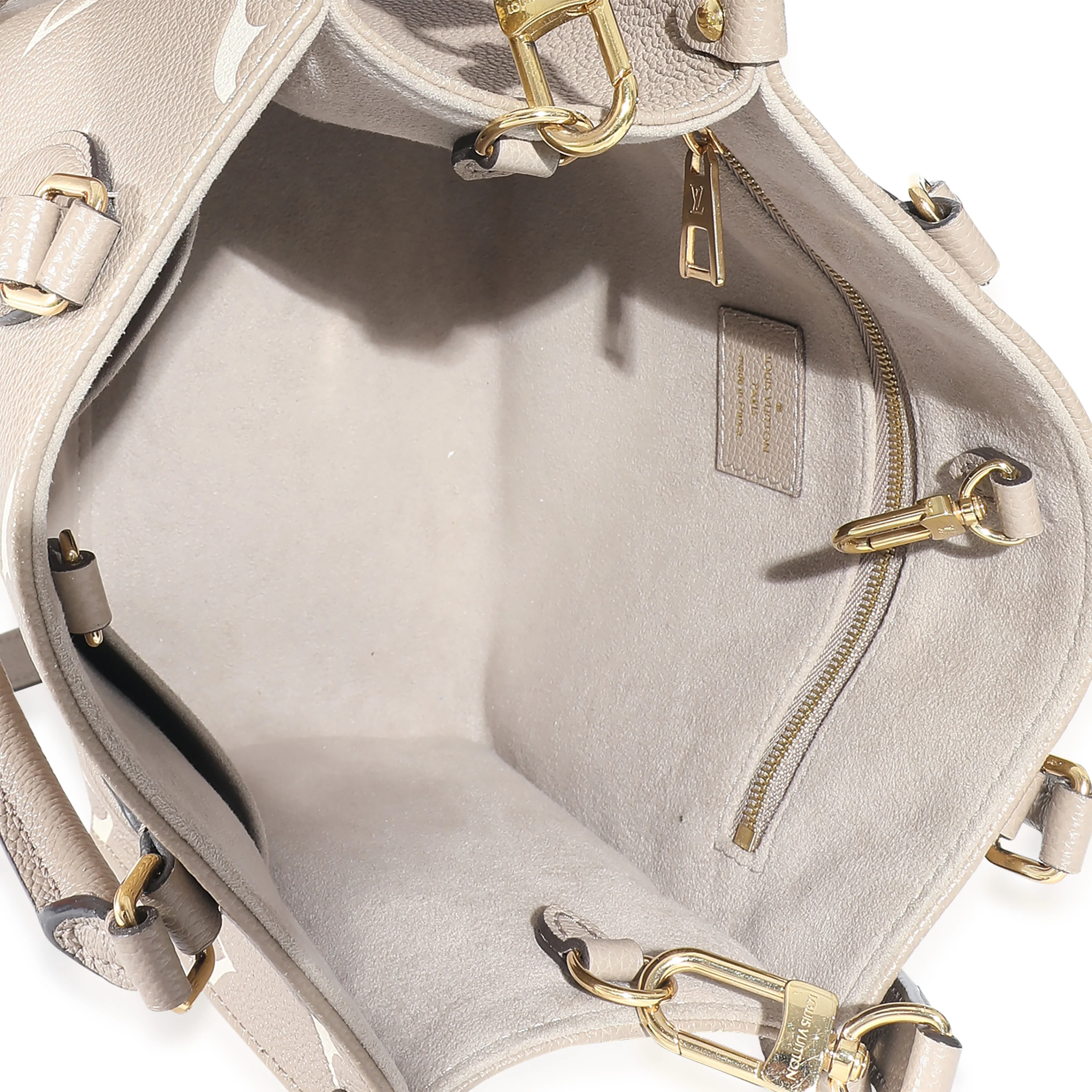 Louis Vuitton Dove Cream Monogram Empreinte Onthego PM - Image 8