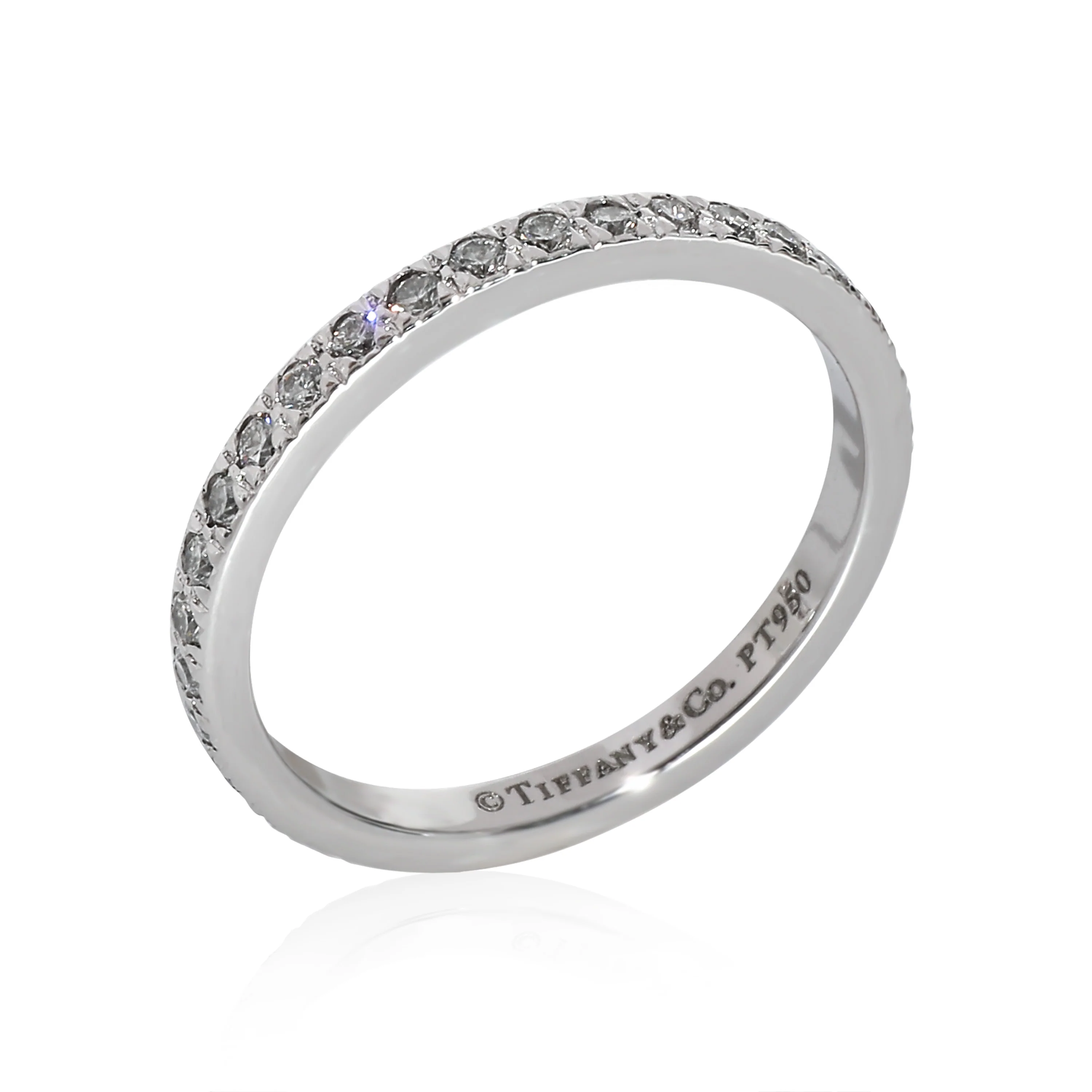 Tiffany & Co. Novo Diamond Eternity Wedding Band in Platinum 0.33 CTW - Image 3