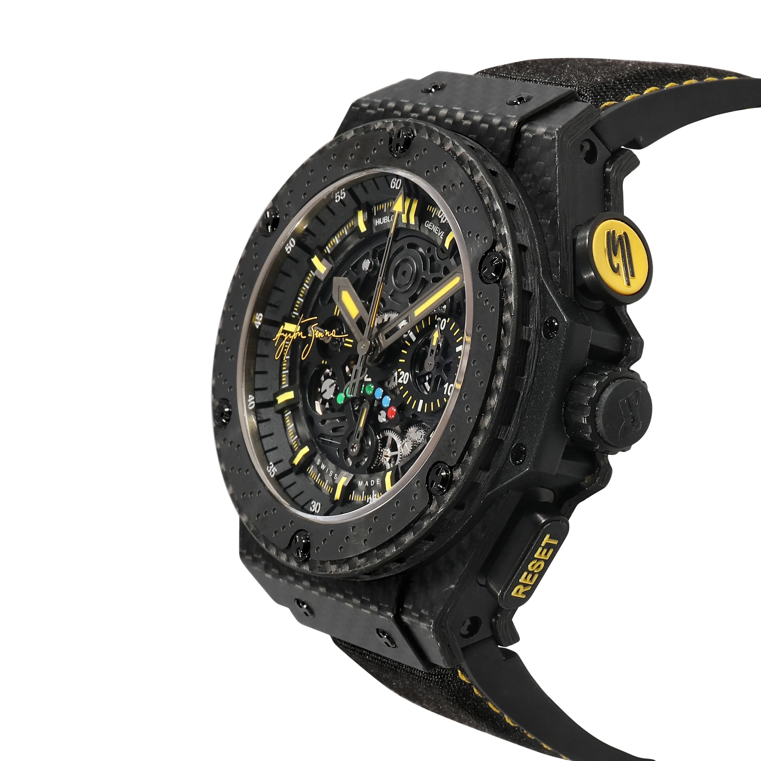 Hublot King Power Ayrton Senna 719.QM.1729.NR.AES10 Mens Watch in  Carbon Fiber - Image 3